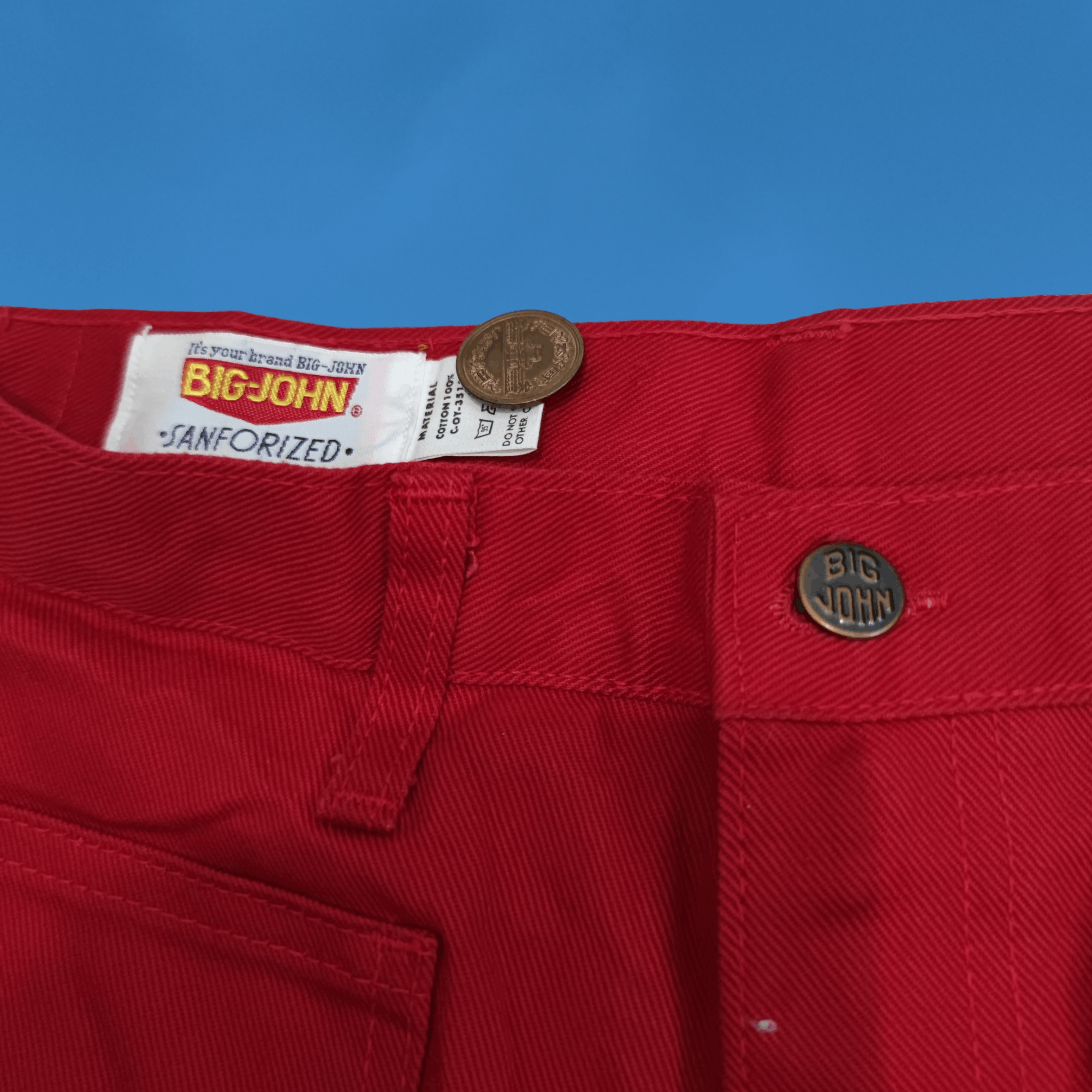 Big John × Vintage Vintage 70s Big John Bell Bottom Boot Cut Super Flare Jeans Size US 30 / EU 46 - 4 Thumbnail