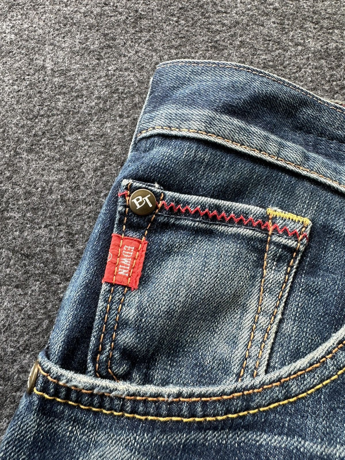 Edwin Edwin Blue Trip Flare Wide Leg Japan Denim 32x32 D219 Size US 32 / EU 48 - 12 Thumbnail