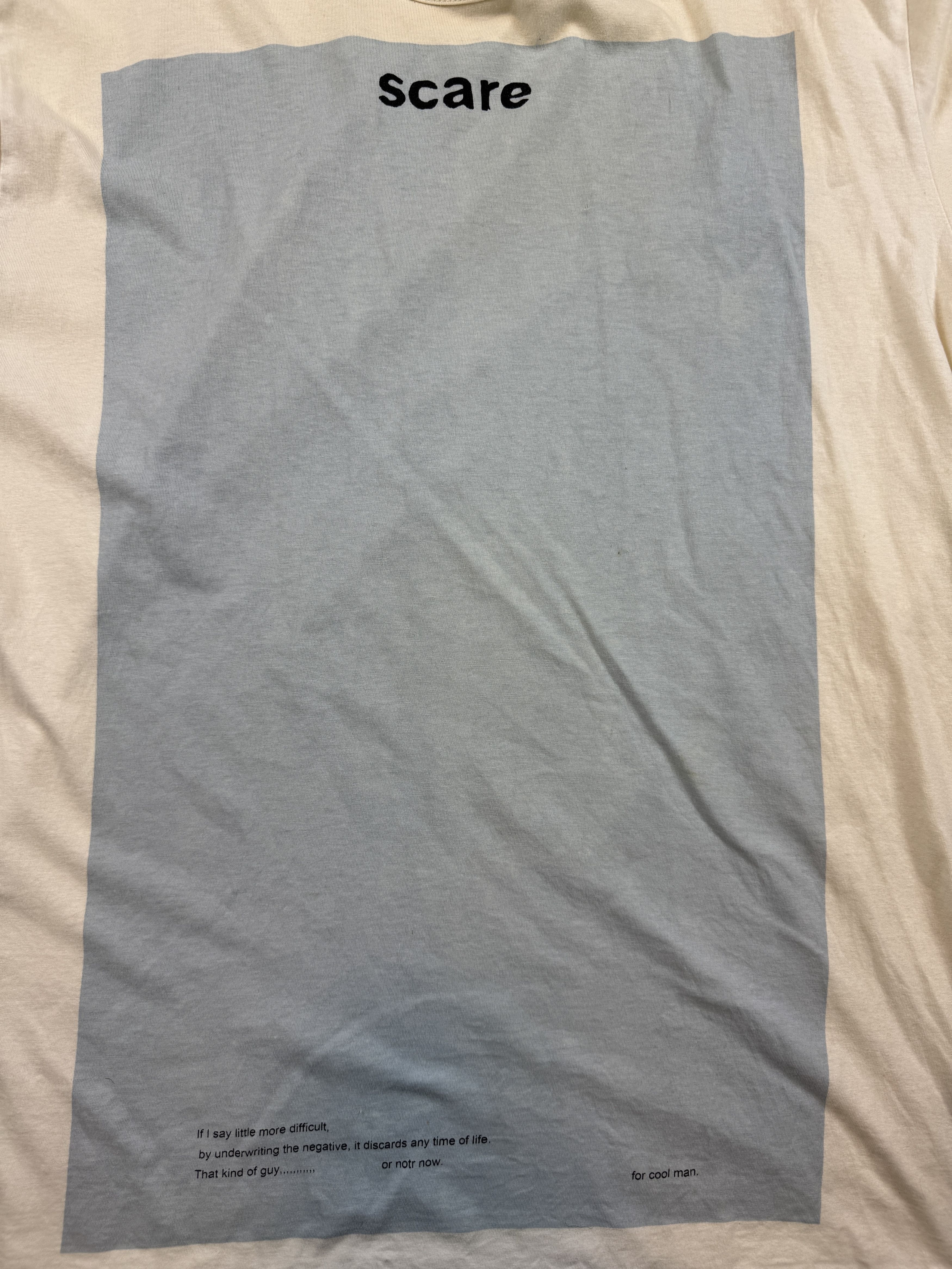 Yohji Yamamoto Yohji Yamamoto Scare Tee Size US L / EU 52-54 / 3 - 3 Thumbnail
