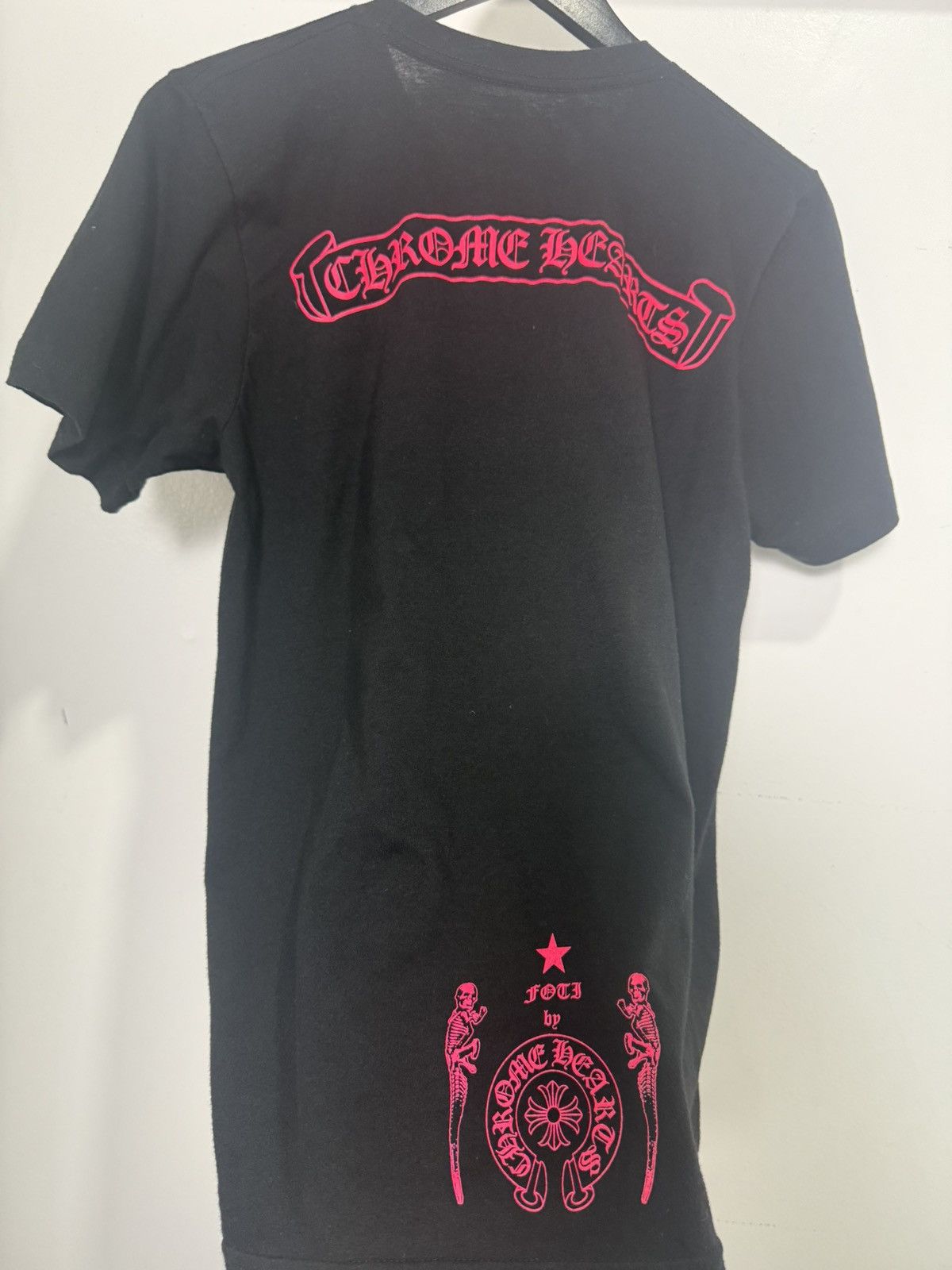Chrome Hearts Chrome Hearts Foti Harris T-shirt Black/Pink Size US S / EU 44-46 / 1 - 6 Thumbnail