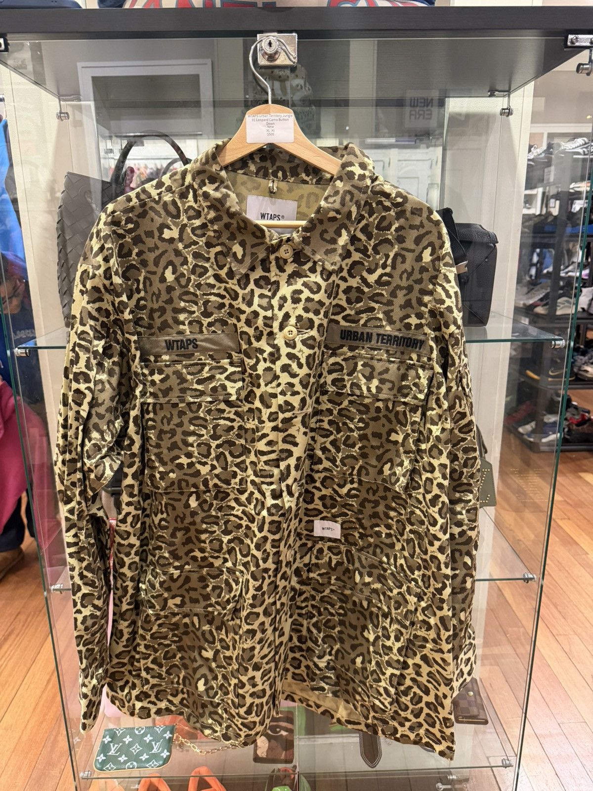 Wtaps WTAPS Urban Territory Jungle 01 Leopard Camo Button Down Size US XL / EU 56 / 4 - 1 Thumbnail
