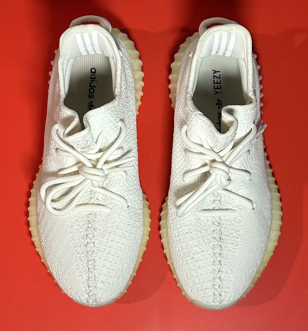 Yeezy Size 8 - Adidas Yeezy Boost 350 V2 Low Cream White Size US 8 / EU 41 - 4 Thumbnail