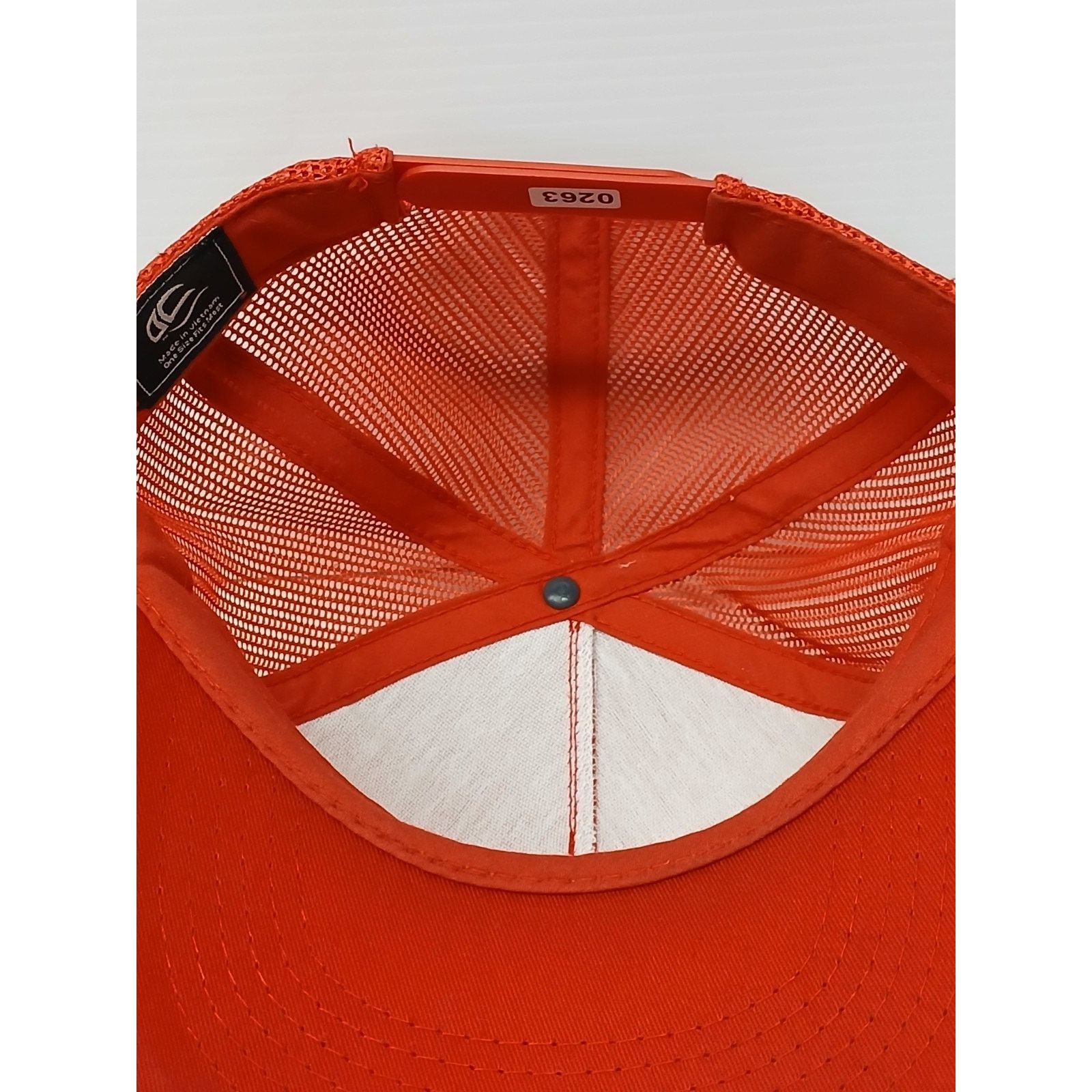 Richardson Richardson (OSFM)Printed Logo Trucker Red Hat Snapback Size ONE SIZE - 7 Thumbnail