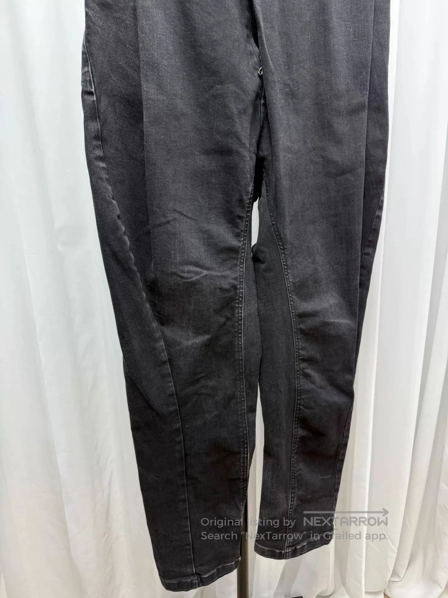 Comme des Garcons Homme Plus stylish foldable washed denim pants. Size US 30 / EU 46 - 3 Thumbnail