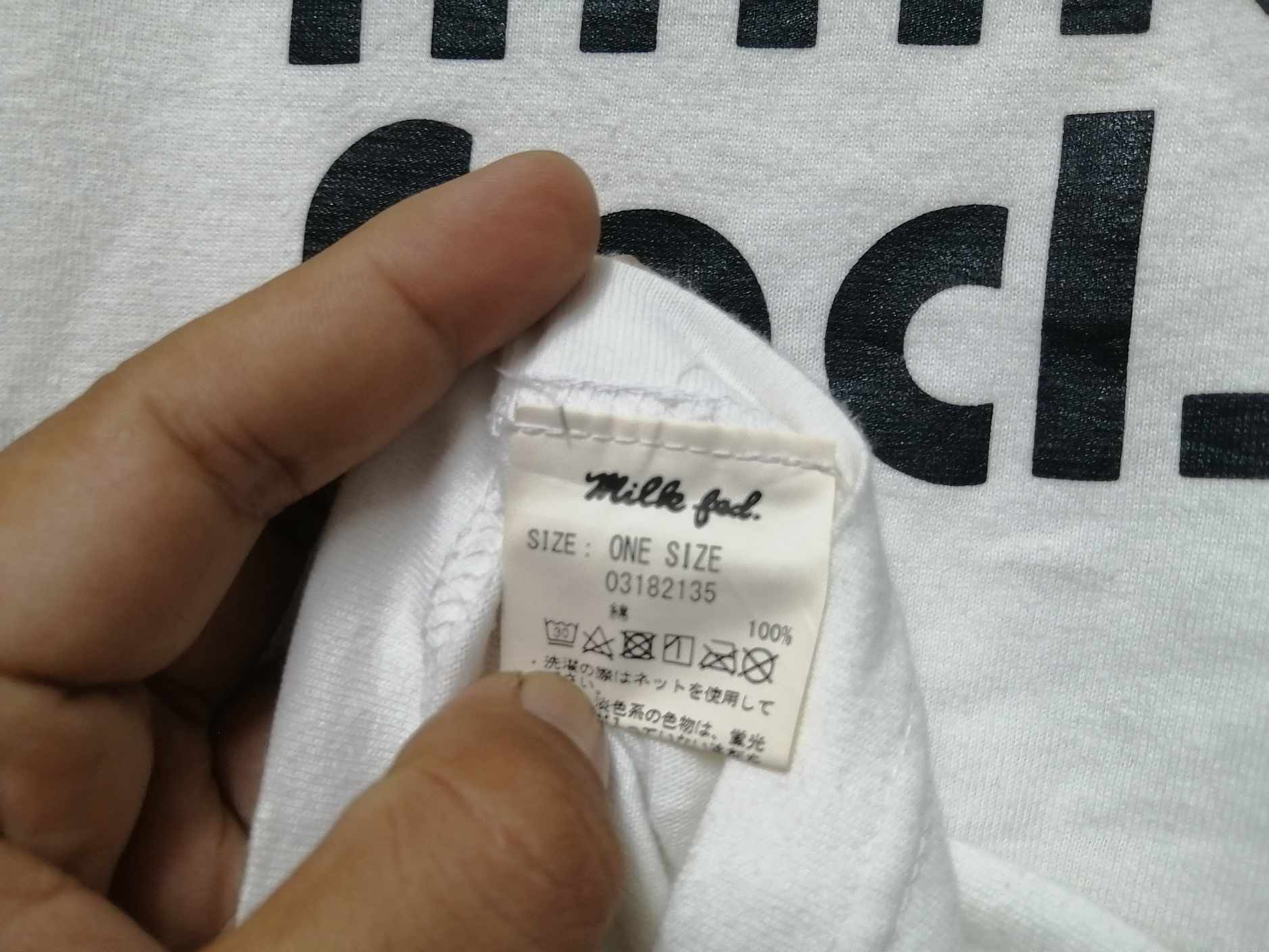 Japanese Brand × MILKFED × Vintage 🔥 Rare 🔥 Milkfed Big Logo Very Rare Size M / US 6-8 / IT 42-44 - 5 Thumbnail