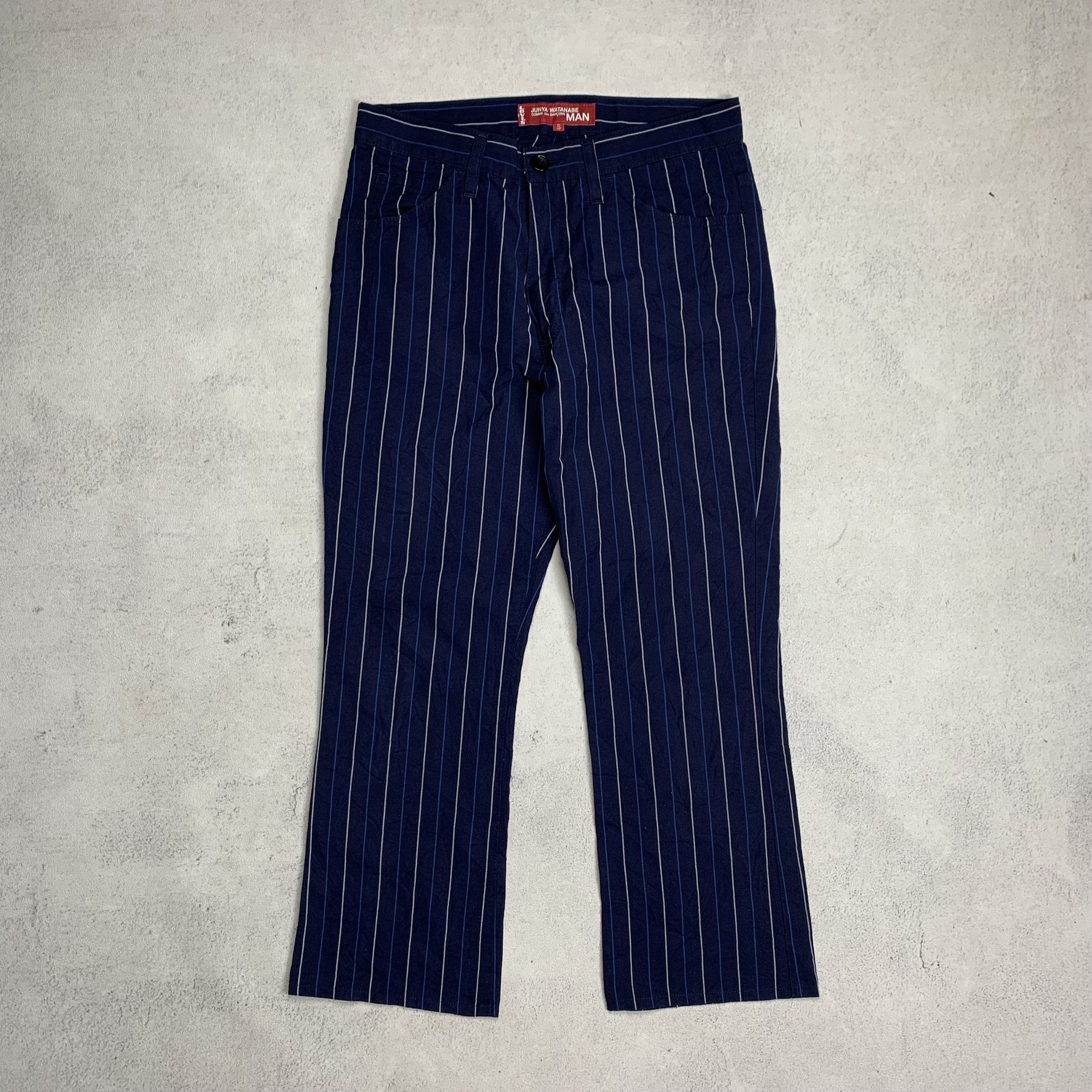 Comme des Garcons CDG Junya Watanabe Poem Striped Pants Size US 30 / EU 46 - 3 Thumbnail