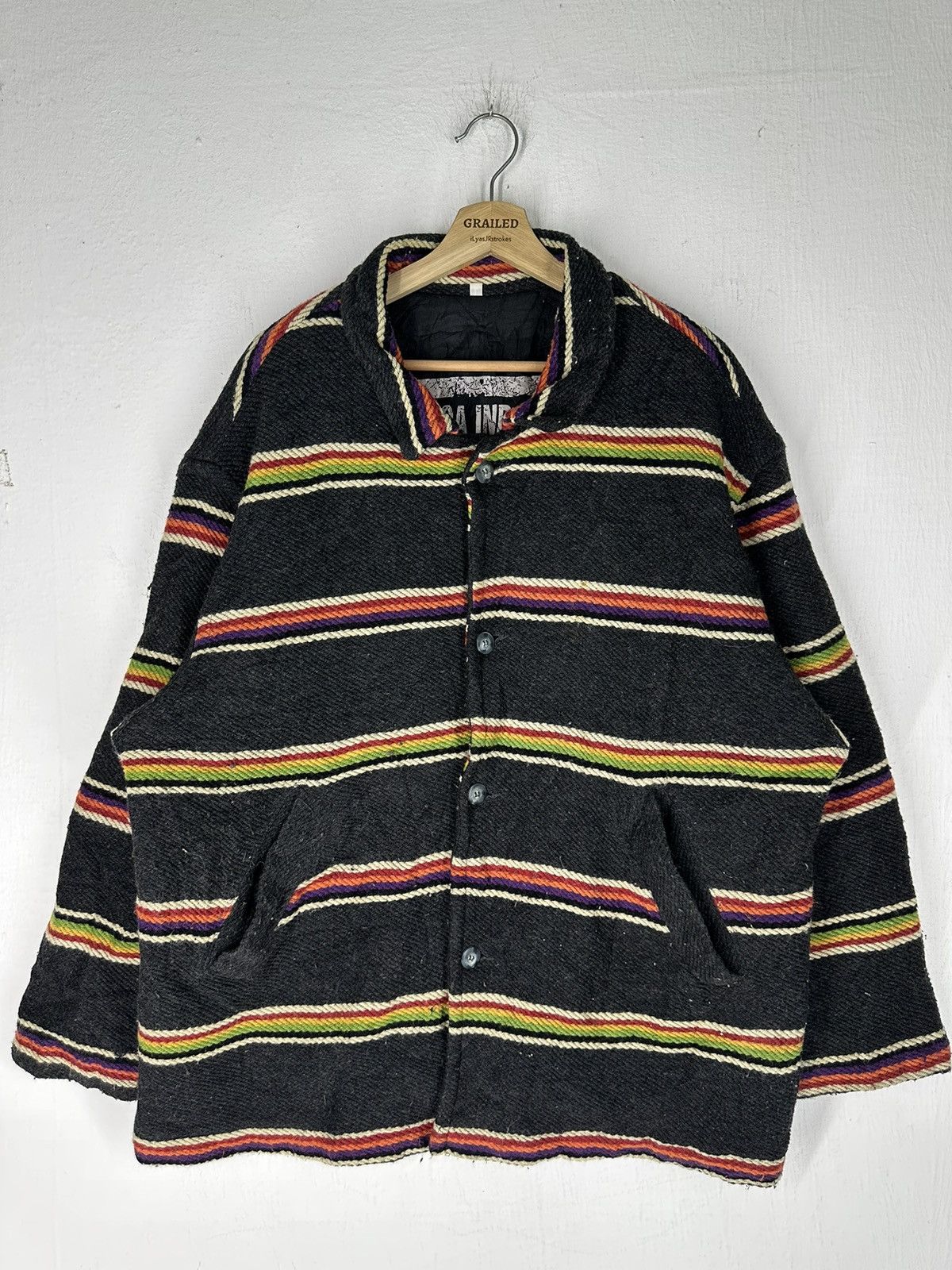 Vintage Vintage Trade Mark Cocoa Ind.LTD Wool Jacket Size US L / EU 52-54 / 3 - 1 Thumbnail
