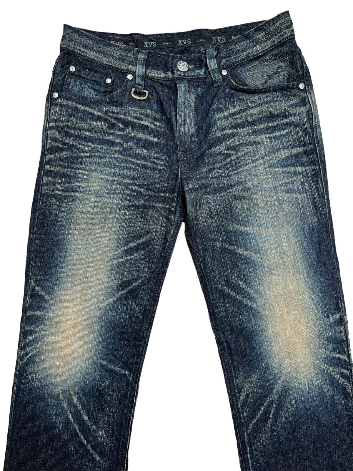 Edwin Edwin XVS Thunder Straight Cut Denim Jeans 32x33 Size US 32 / EU 48 - 4 Thumbnail