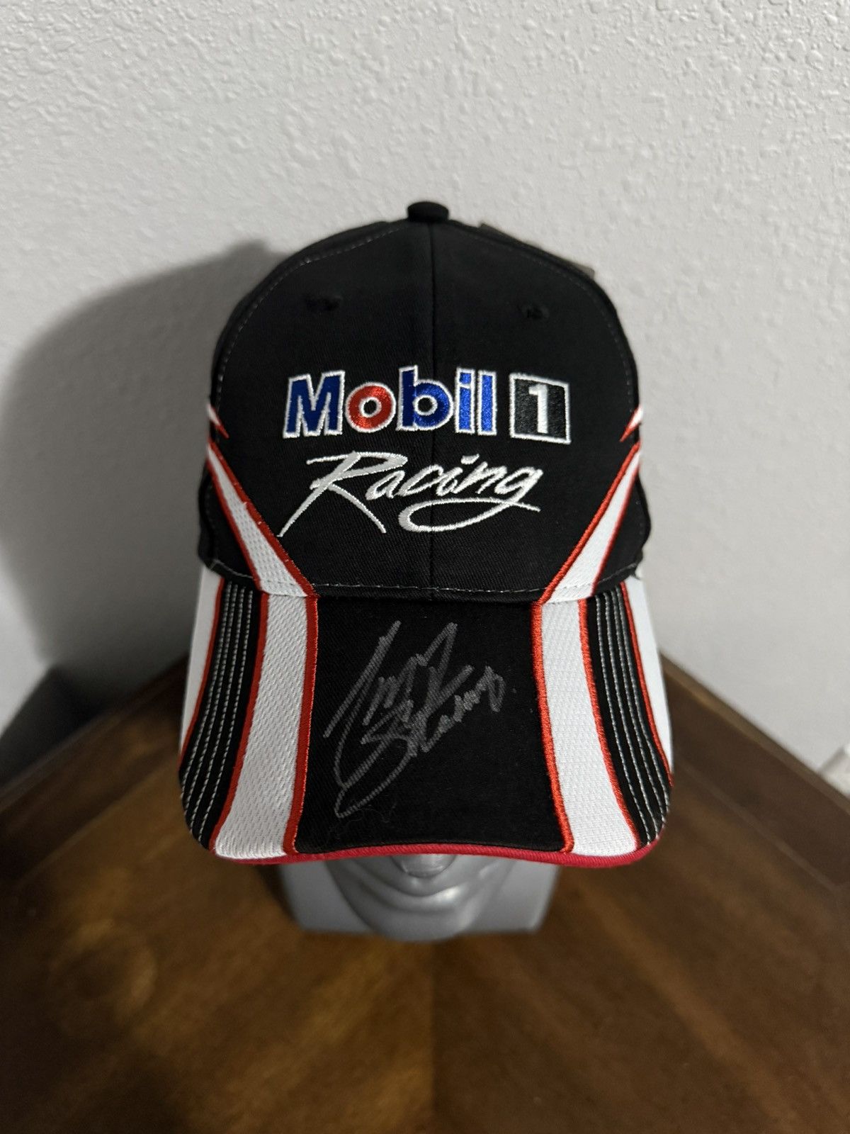 Chase Authentics Autographed Tony Stewart Nascar Hat Size ONE SIZE - 3 Thumbnail
