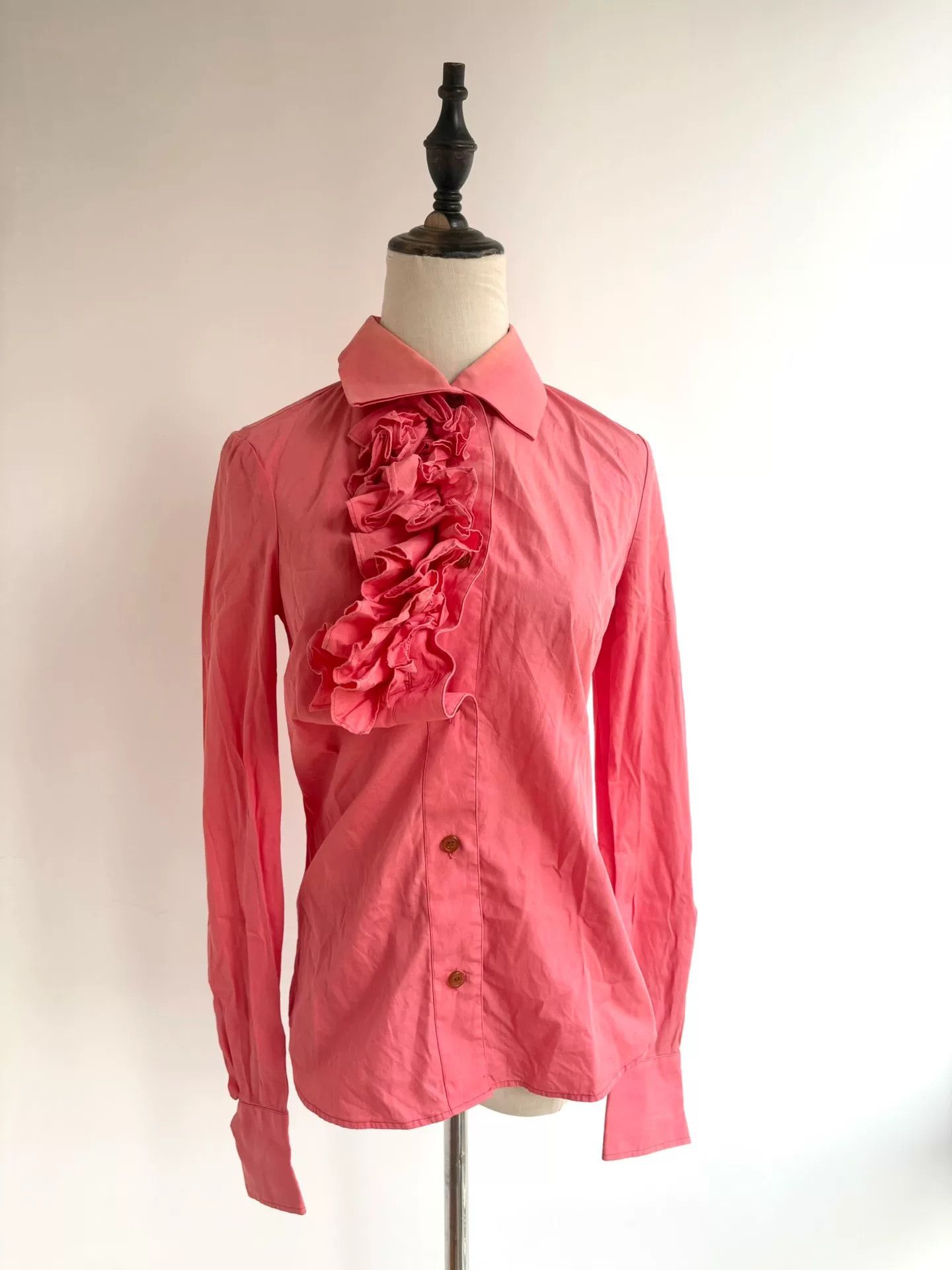Vivienne Westwood vivienne westwood irregular floral ruffle shirt Size L / US 10 / IT 46 - 1 Thumbnail