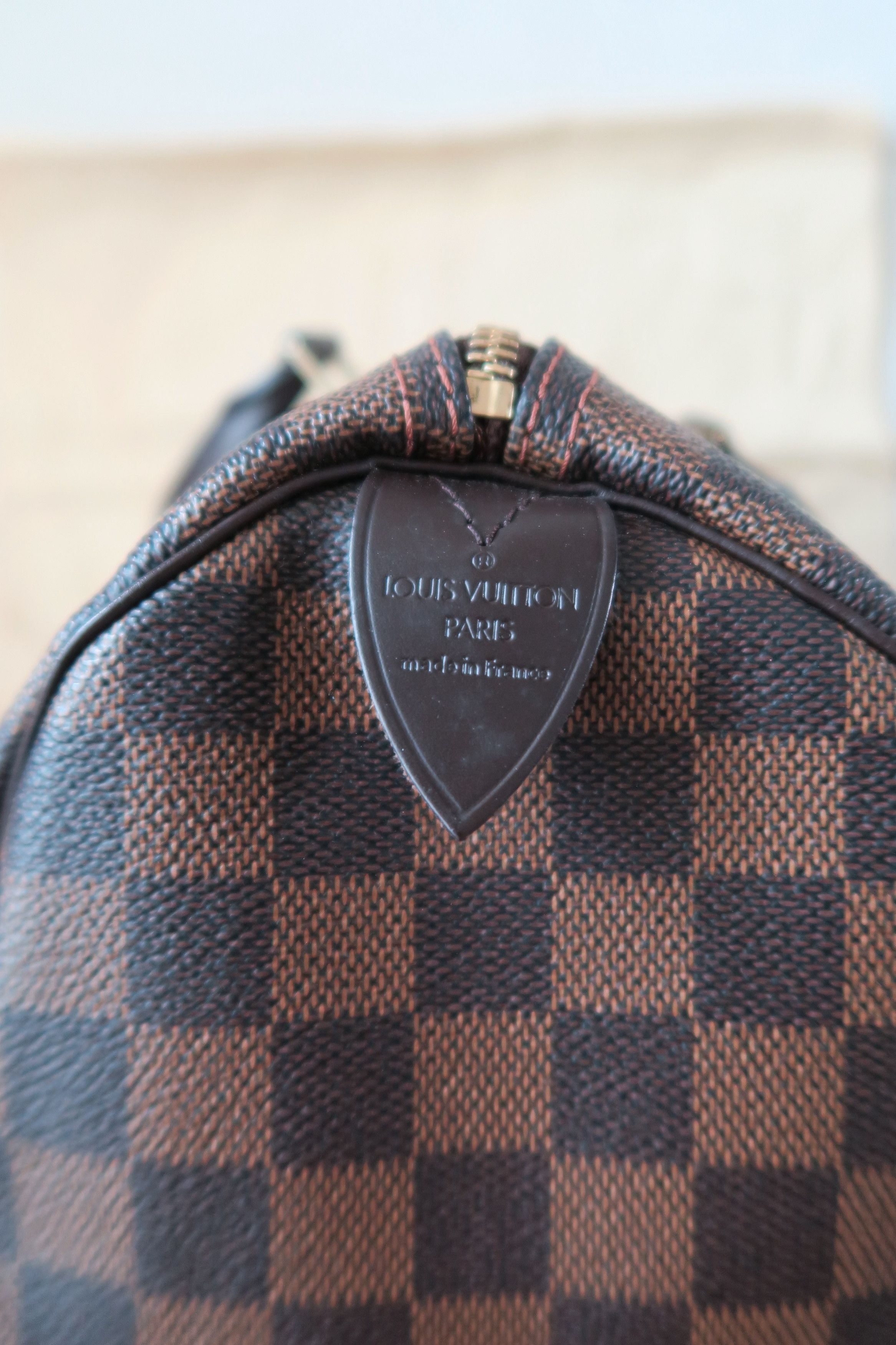Louis Vuitton Louis Vuitton Speedy 35 Damier Ebene Handbag Size ONE SIZE - 14 Thumbnail
