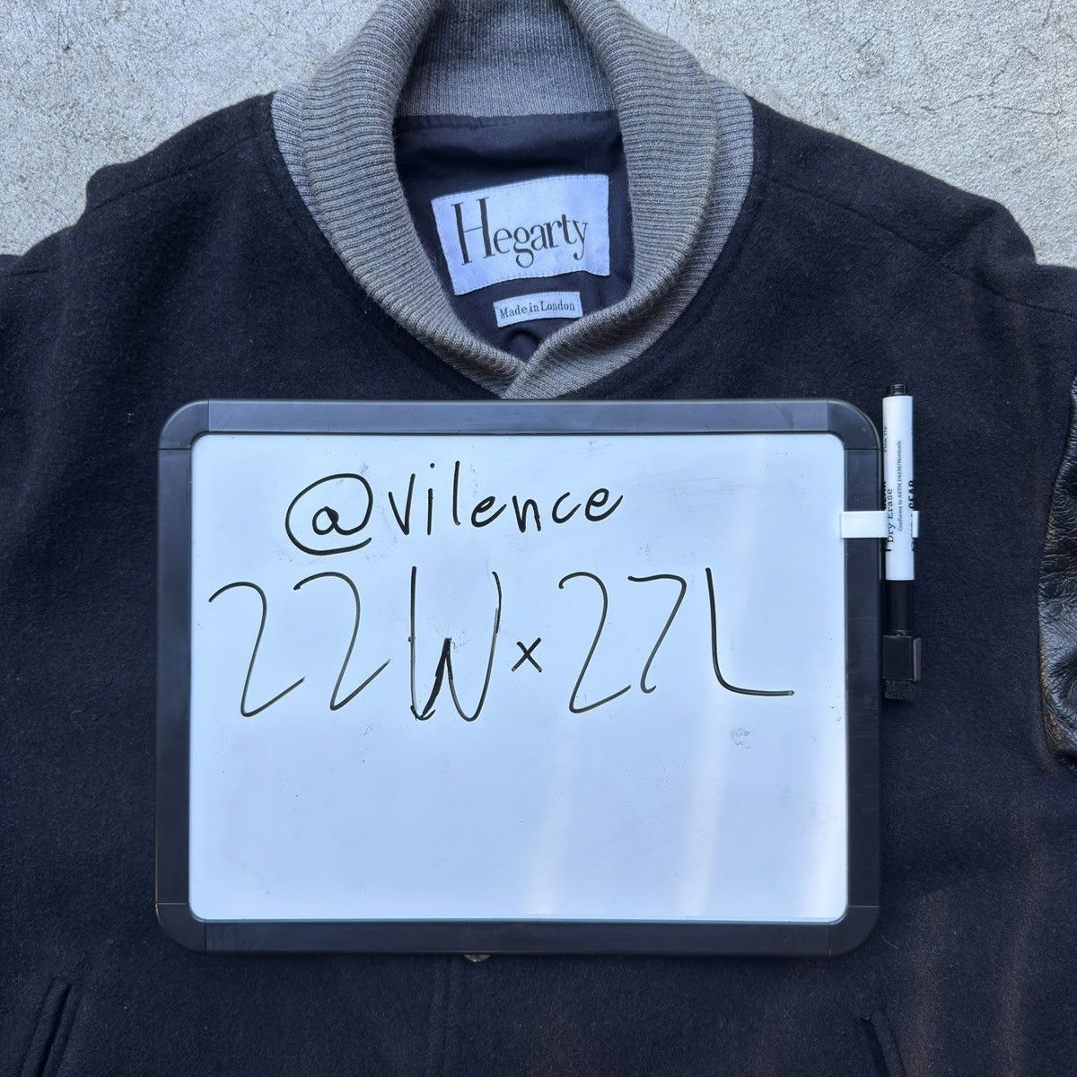 Other Hegarty Black Leather Bomber Size US L / EU 52-54 / 3 - 8 Thumbnail