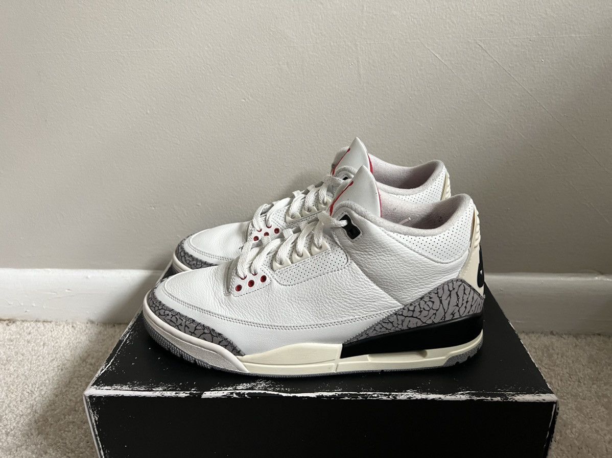 Nike Air Jordan 3 Retro White Cement Reimagined SZ 10.5 DN3707100 | Grailed