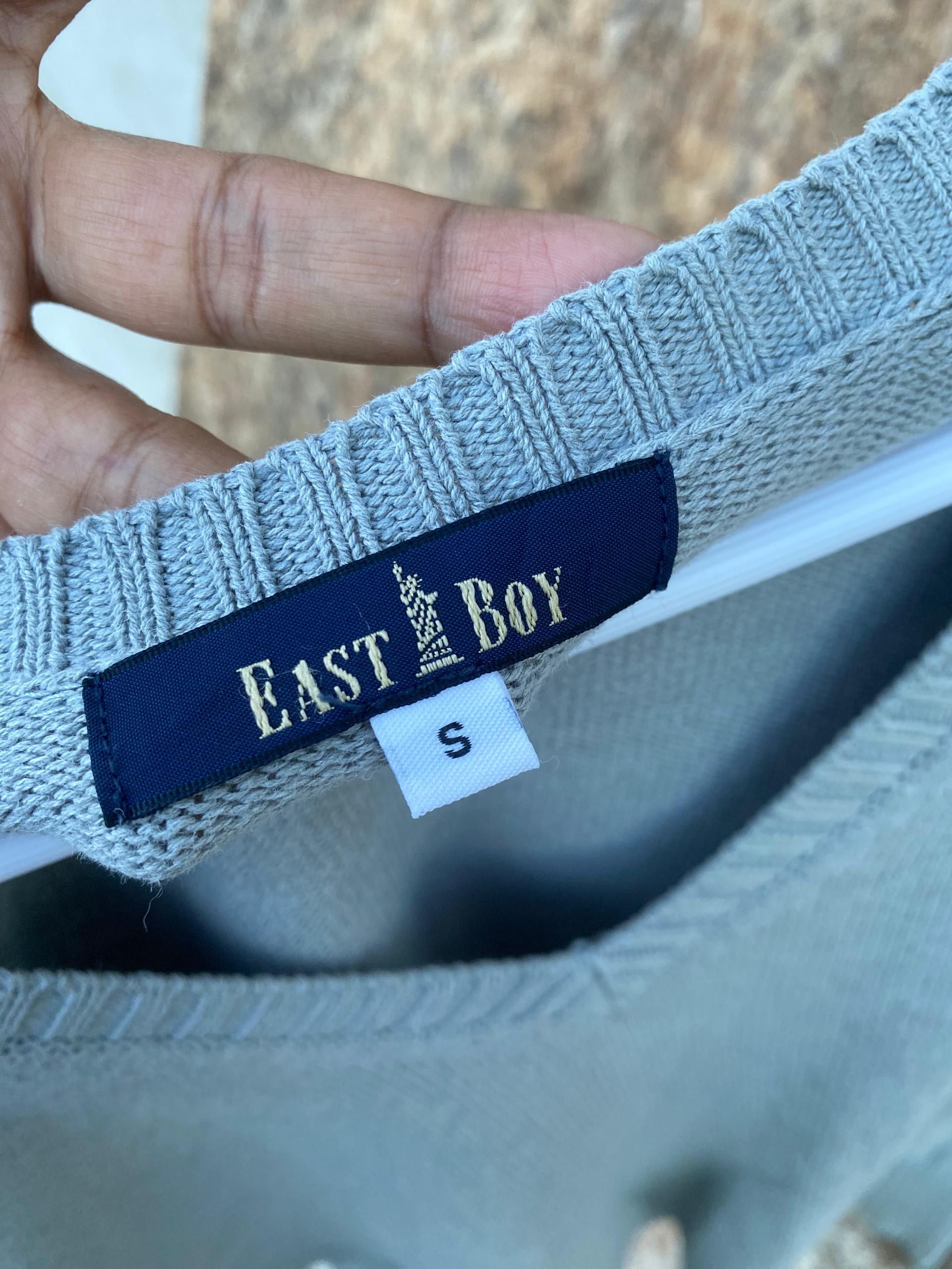 Japanese Brand Vintage East Boy Cardigan Knitwear Size S / US 4 / IT 40 - 9 Thumbnail