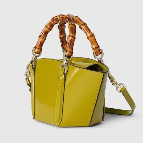 Gucci o1la5ras0526 Size: OS / Mini Bamboo Top Handle Tote Bag Size ONE SIZE - 2 Thumbnail