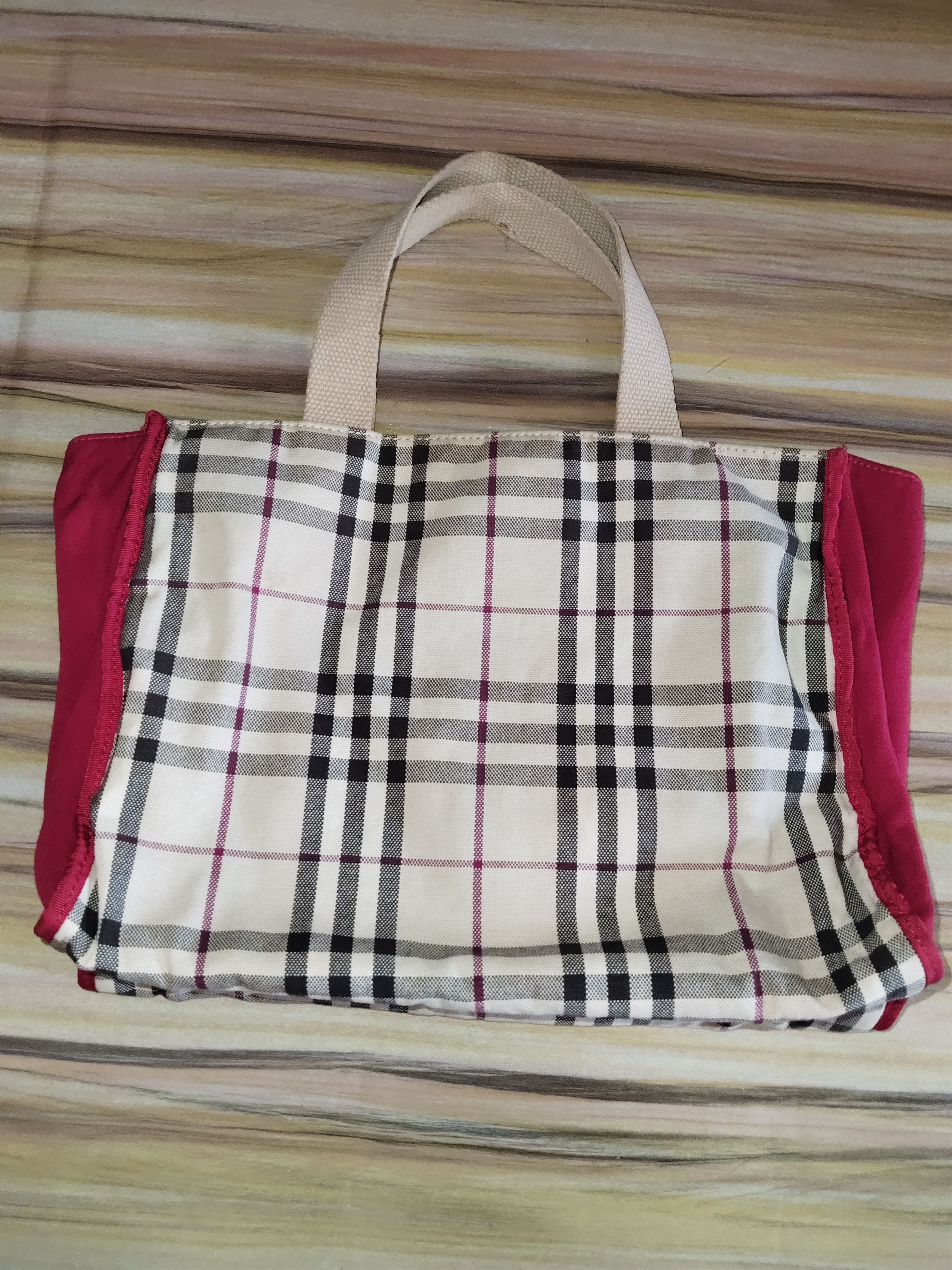 Burberry BURBERRY Nova Check Tote Bag Size ONE SIZE - 4 Thumbnail