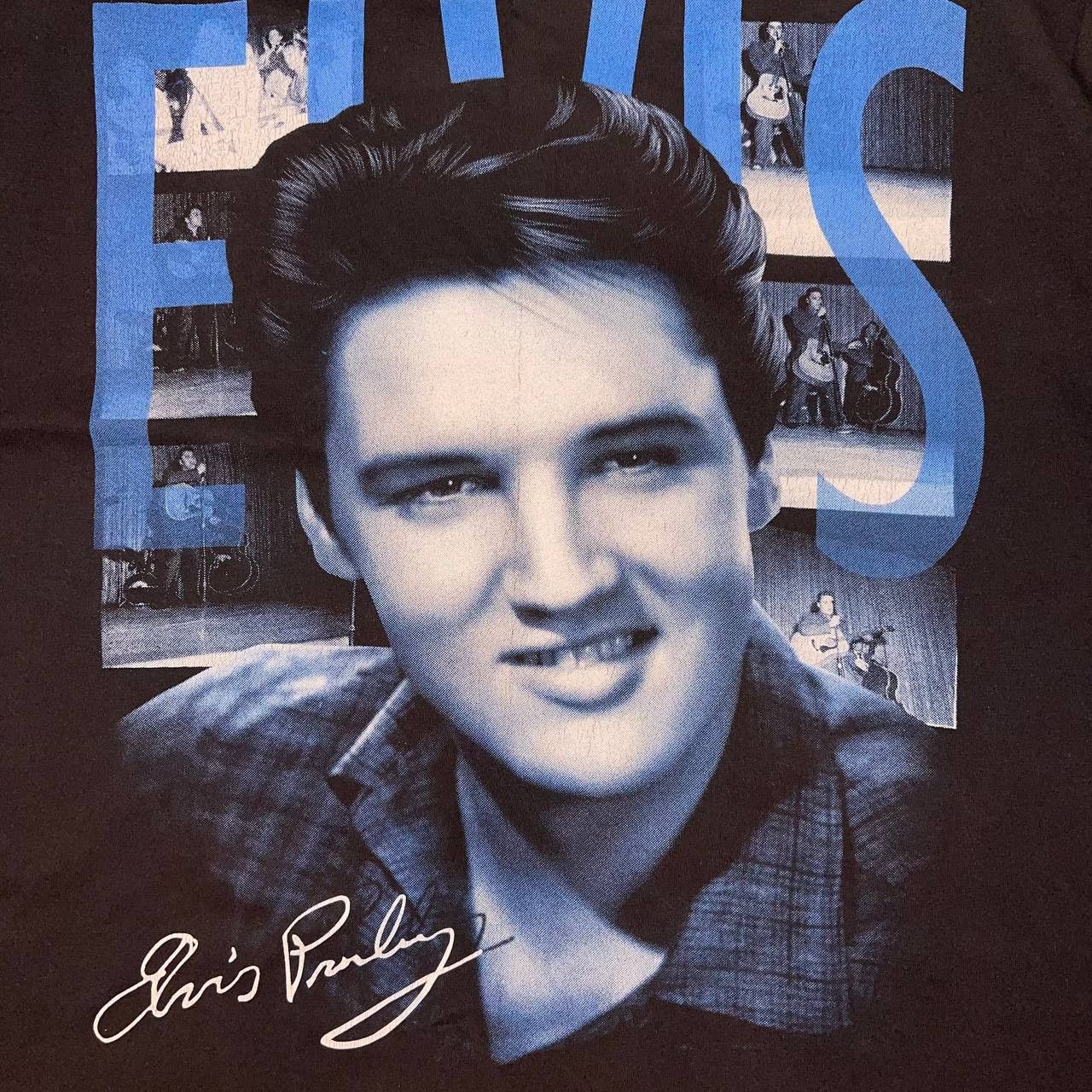 Vintage Vintage Elvis Presley Double Side Logo T Shirt Rock Tees Size US XL / EU 56 / 4 - 7 Thumbnail