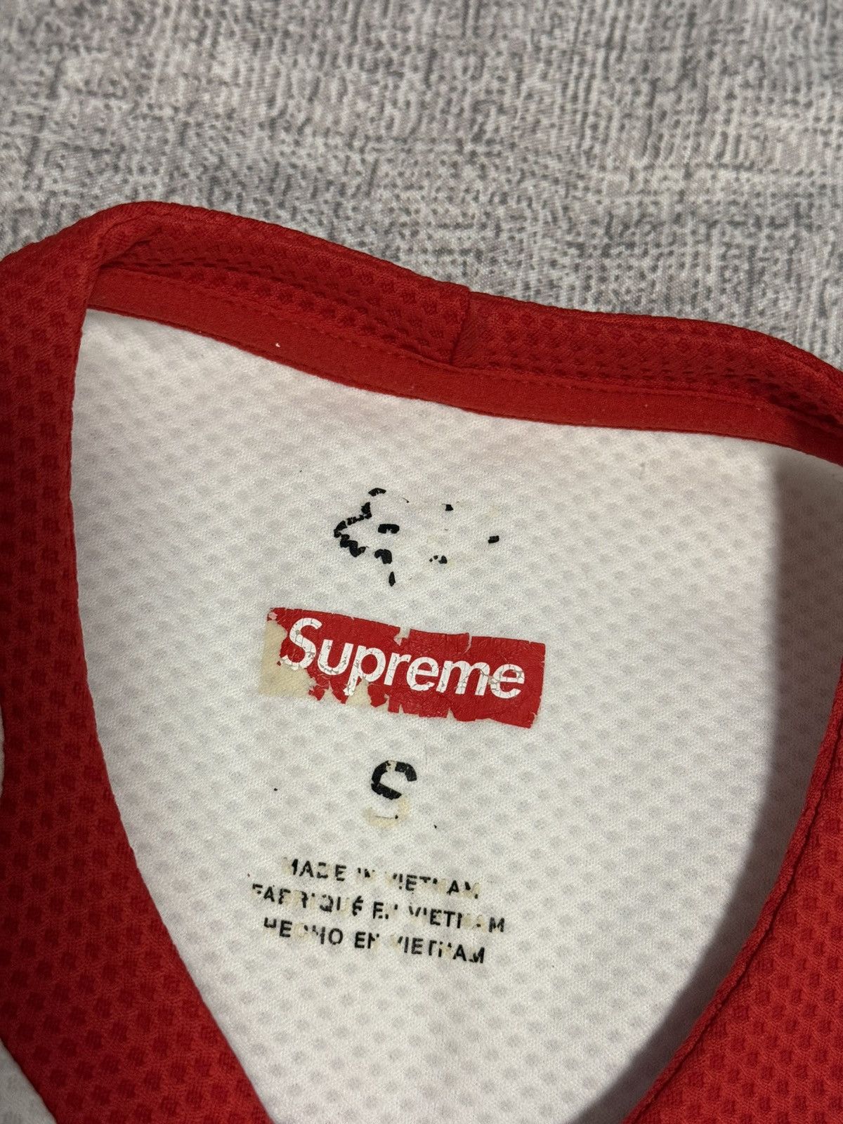 Fox Racing × Supreme Supreme Fox racing moto Jersey top white red Size US S / EU 44-46 / 1 - 4 Thumbnail