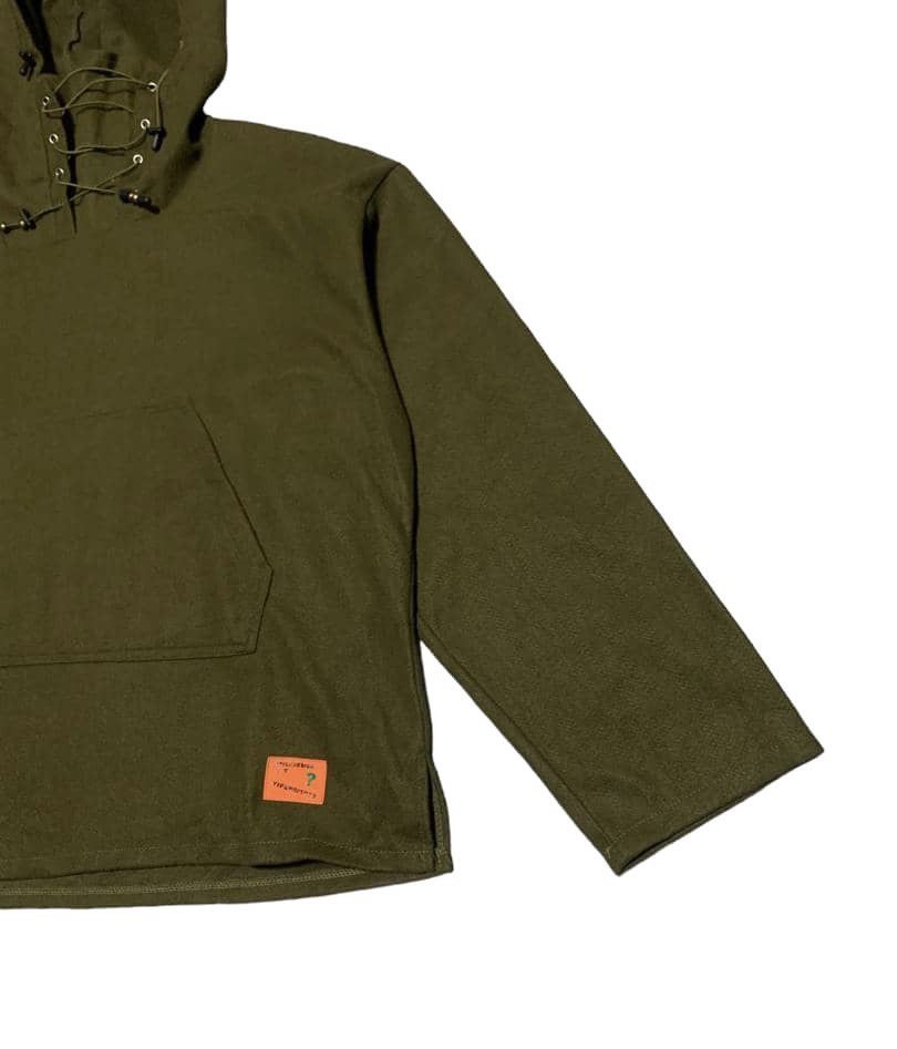 If Six Was Nine Vintage Army Green Hoodie Over Size Size US XXL / EU 58 / 5 - 3 Thumbnail