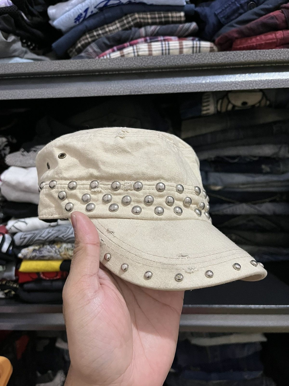 If Six Was Nine 💸BINDINGOFFER💸Japanese cadet studed hats Size ONE SIZE - 2 Thumbnail