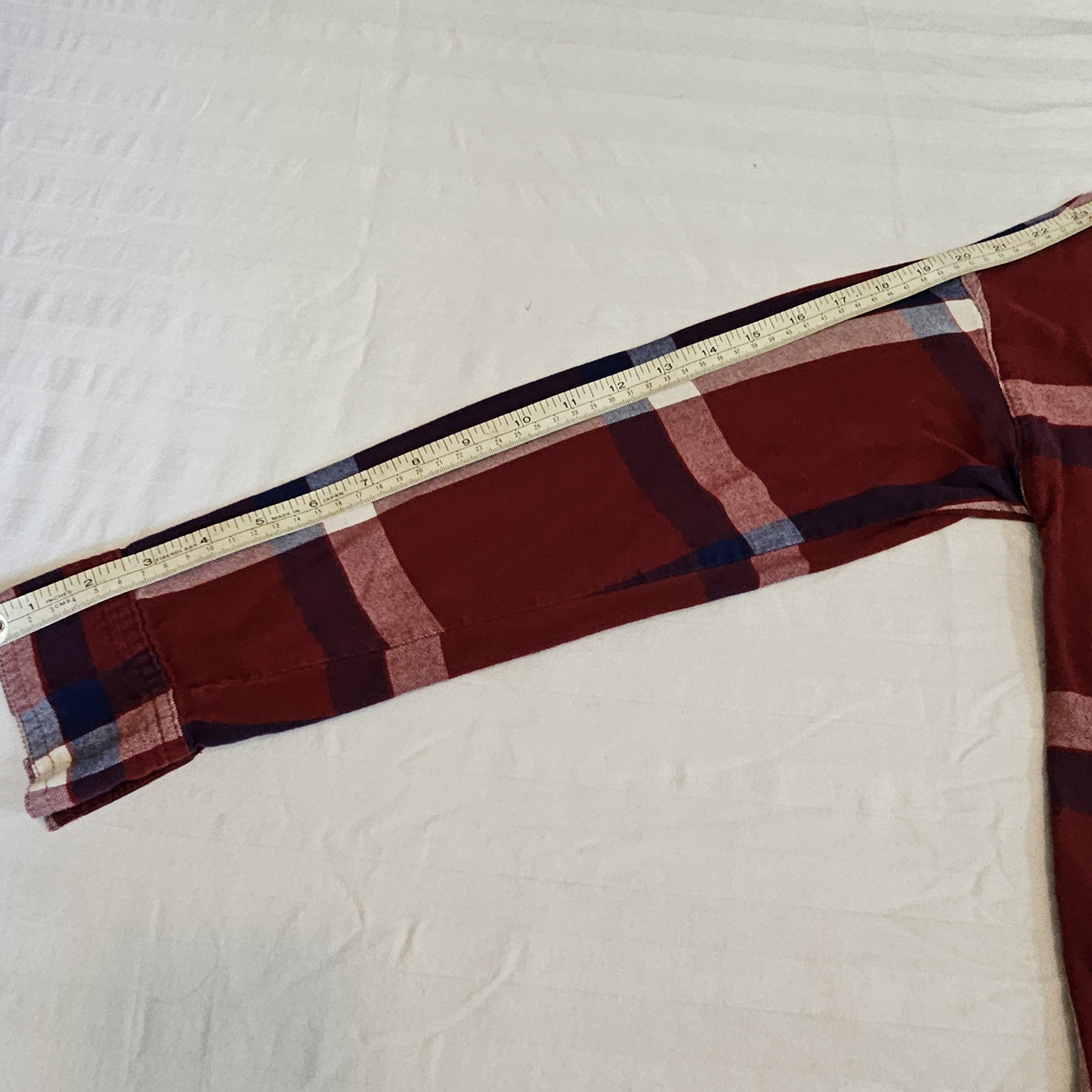 Old Navy Old Navy Flannel Woman's S Red/White/Blue Size S / US 4 / IT 40 - 4 Thumbnail