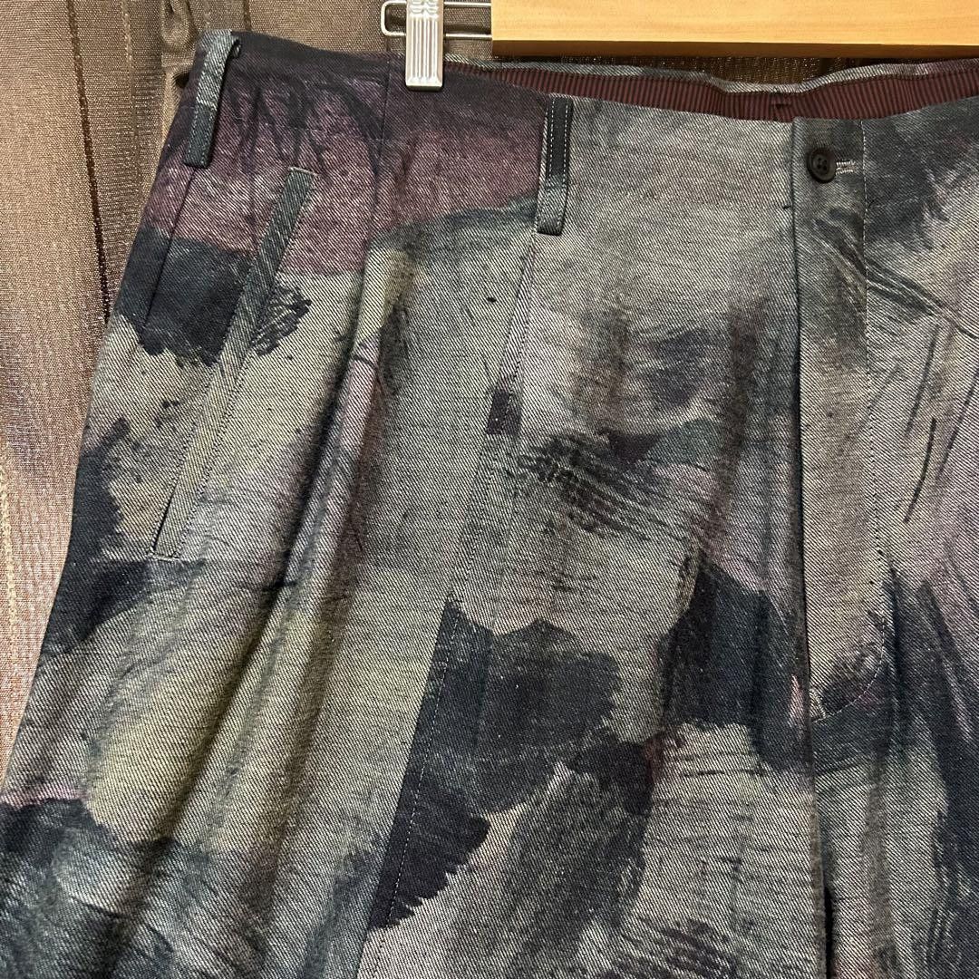 Yohji Yamamoto Yohji Yamamoto wide pants denim Size US 43 - 5 Thumbnail