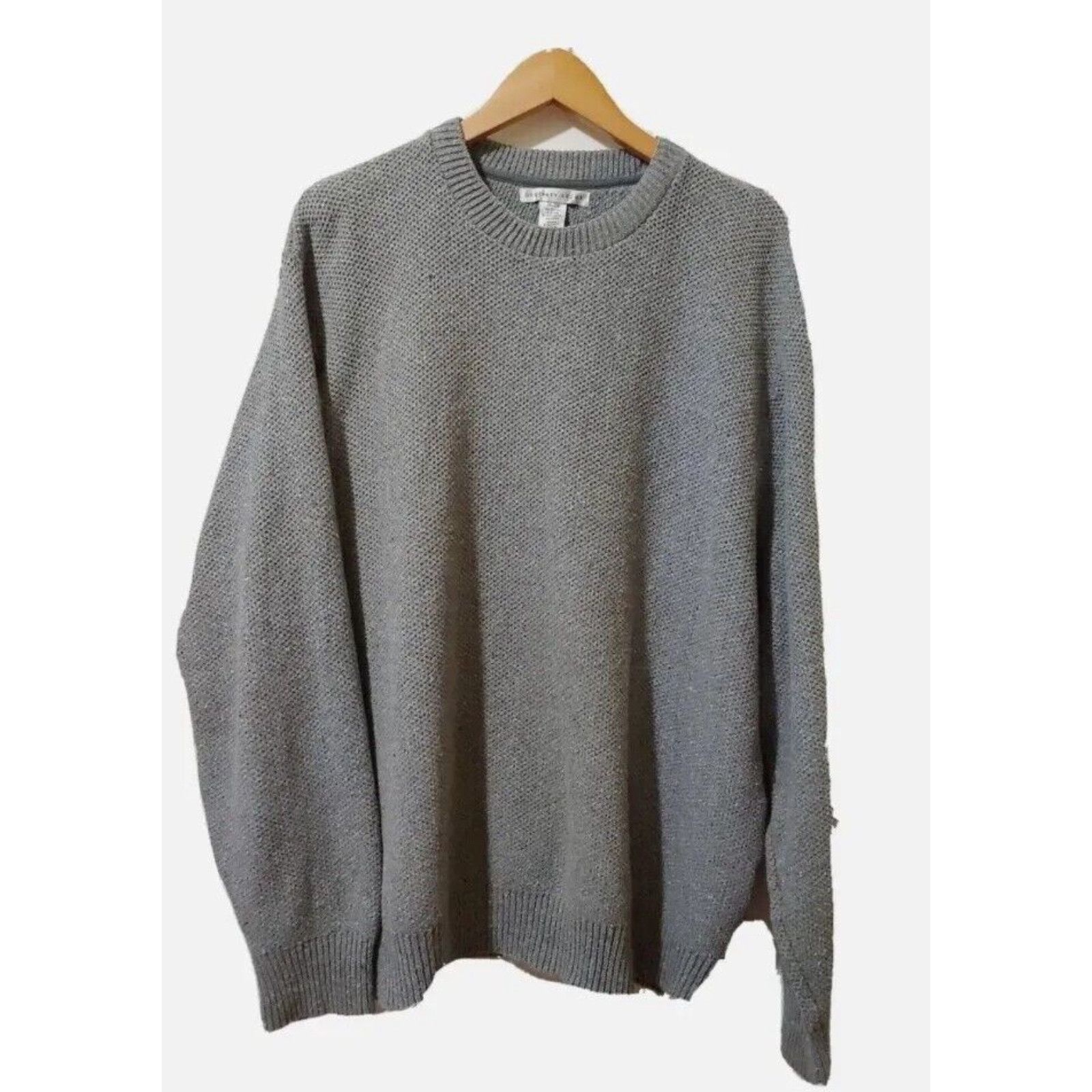 Geoffrey Beene Geoffrey Beene Sweater Mens XXL Gray Long Sleeve