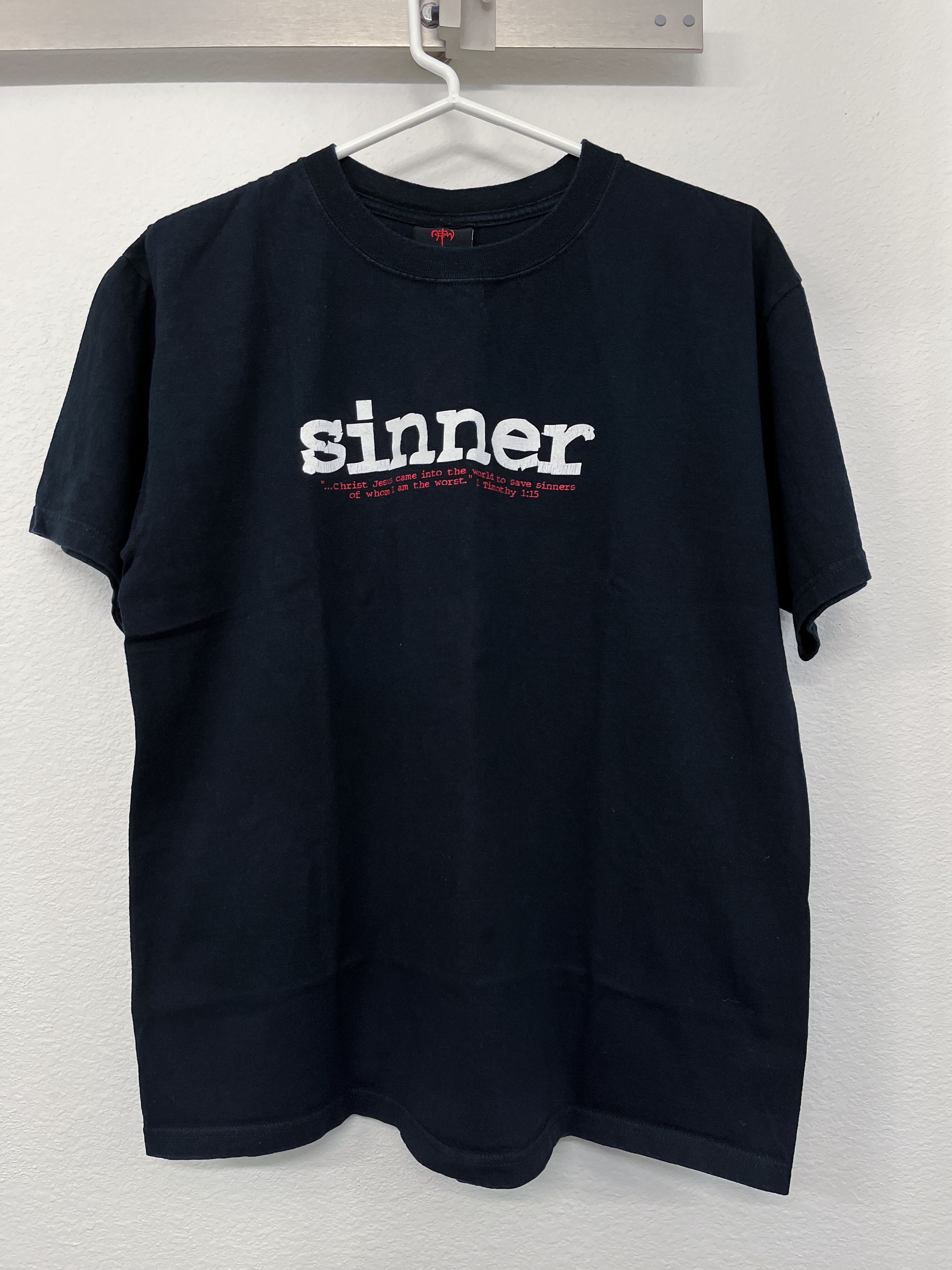 Vintage Not of This World Sinner T-shirt Size US M / EU 48-50 / 2 - 1 Thumbnail