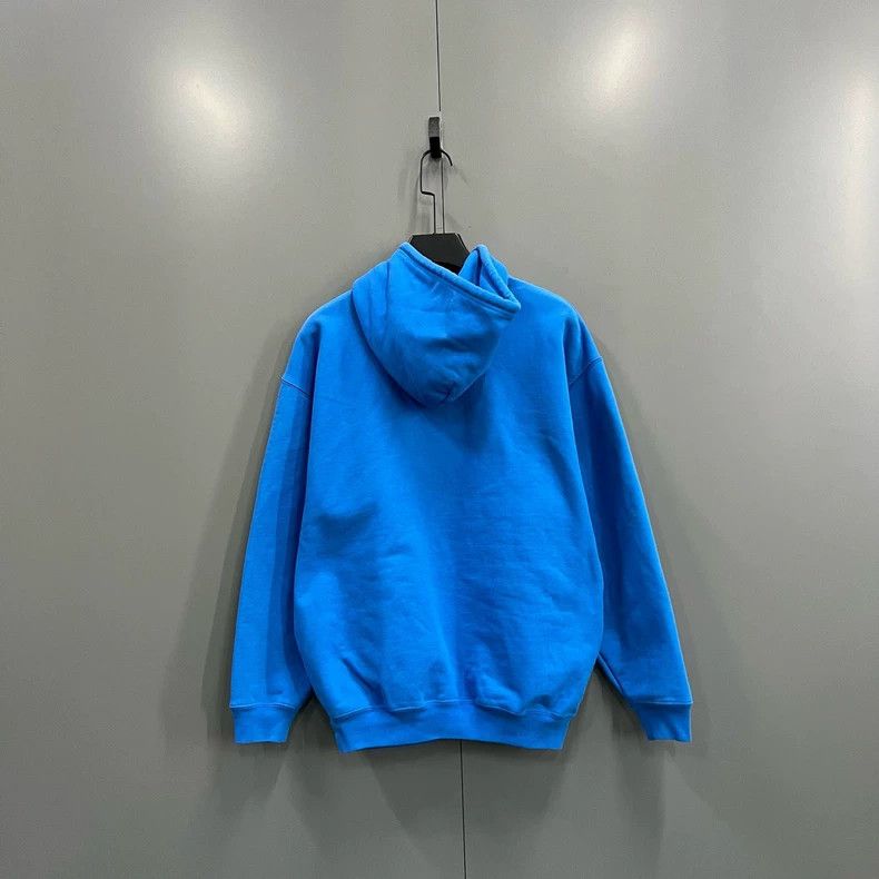 Balenciaga Balenciaga Blue logo hoodie Size US S / EU 44-46 / 1 - 2 Thumbnail