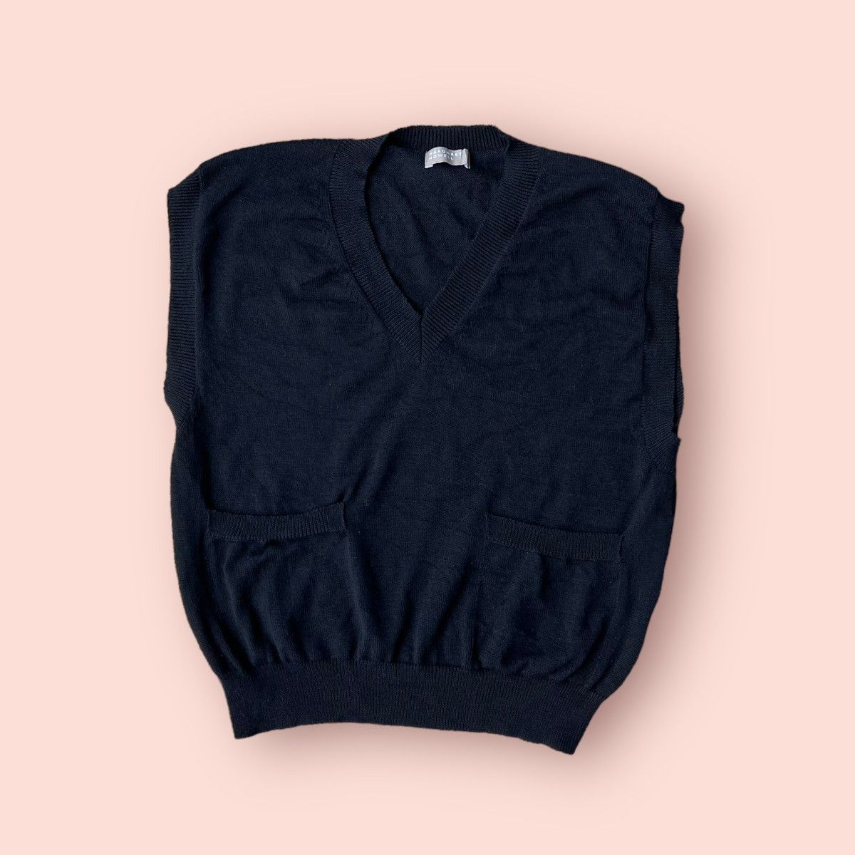 Le Grande Bleu (L.G.B.) × Margaret Howell VINTAGE MARGARET HOWELL MHL JAPAN KNITTED VEST Size US M / EU 48-50 / 2 - 1 Thumbnail