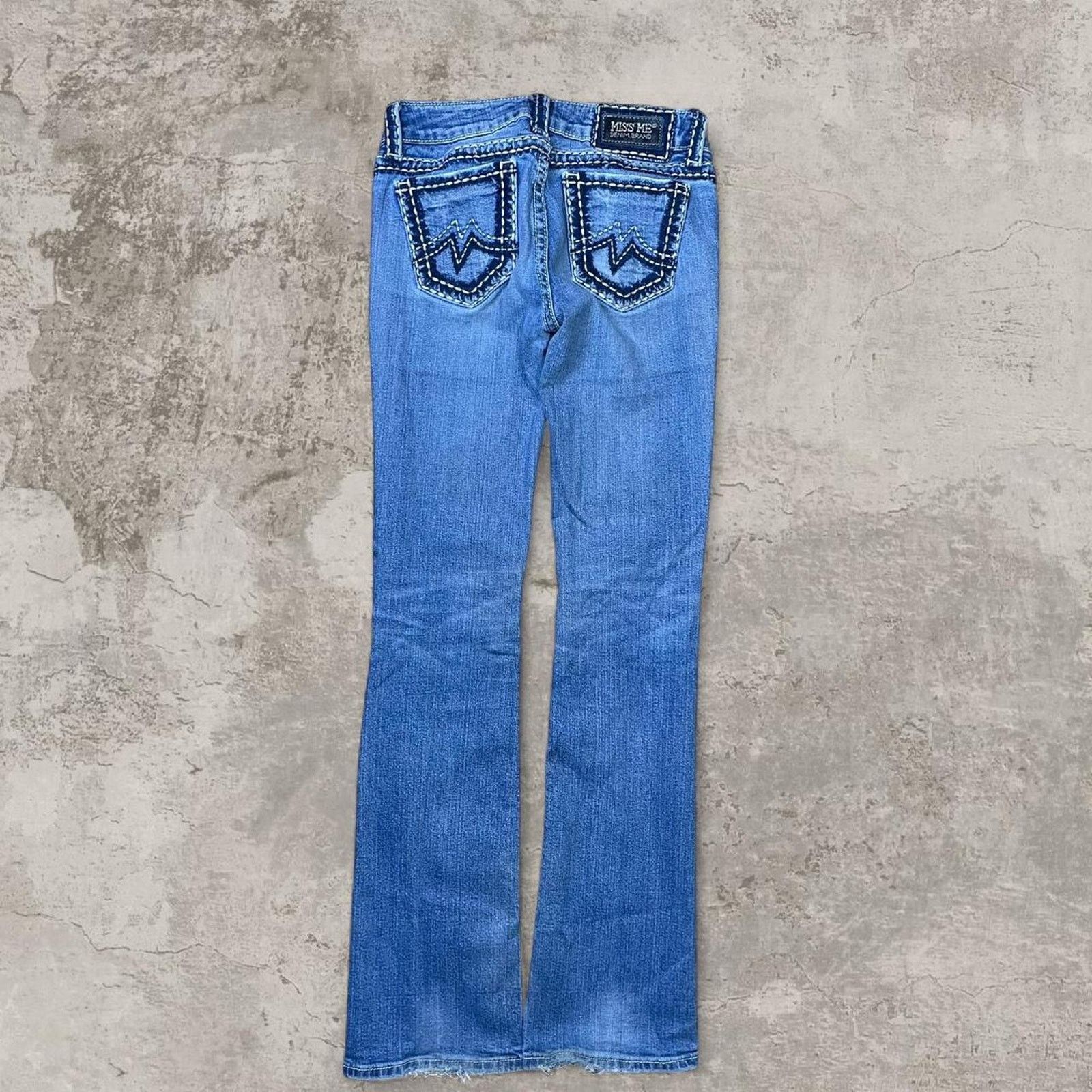 Miss Me Y2K Miss Me blue skinny bootcut jeans Size 28" Size 28" / US 6 / IT 42 - 4 Thumbnail