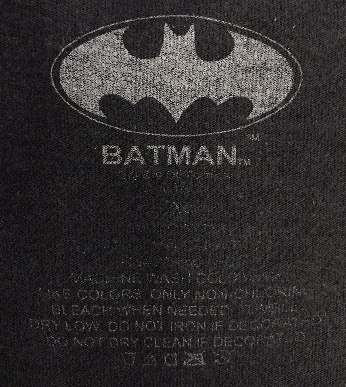 DC Comics × Vintage Vintage Batman Big Logo Shirt Size US XL / EU 56 / 4 - 6 Thumbnail