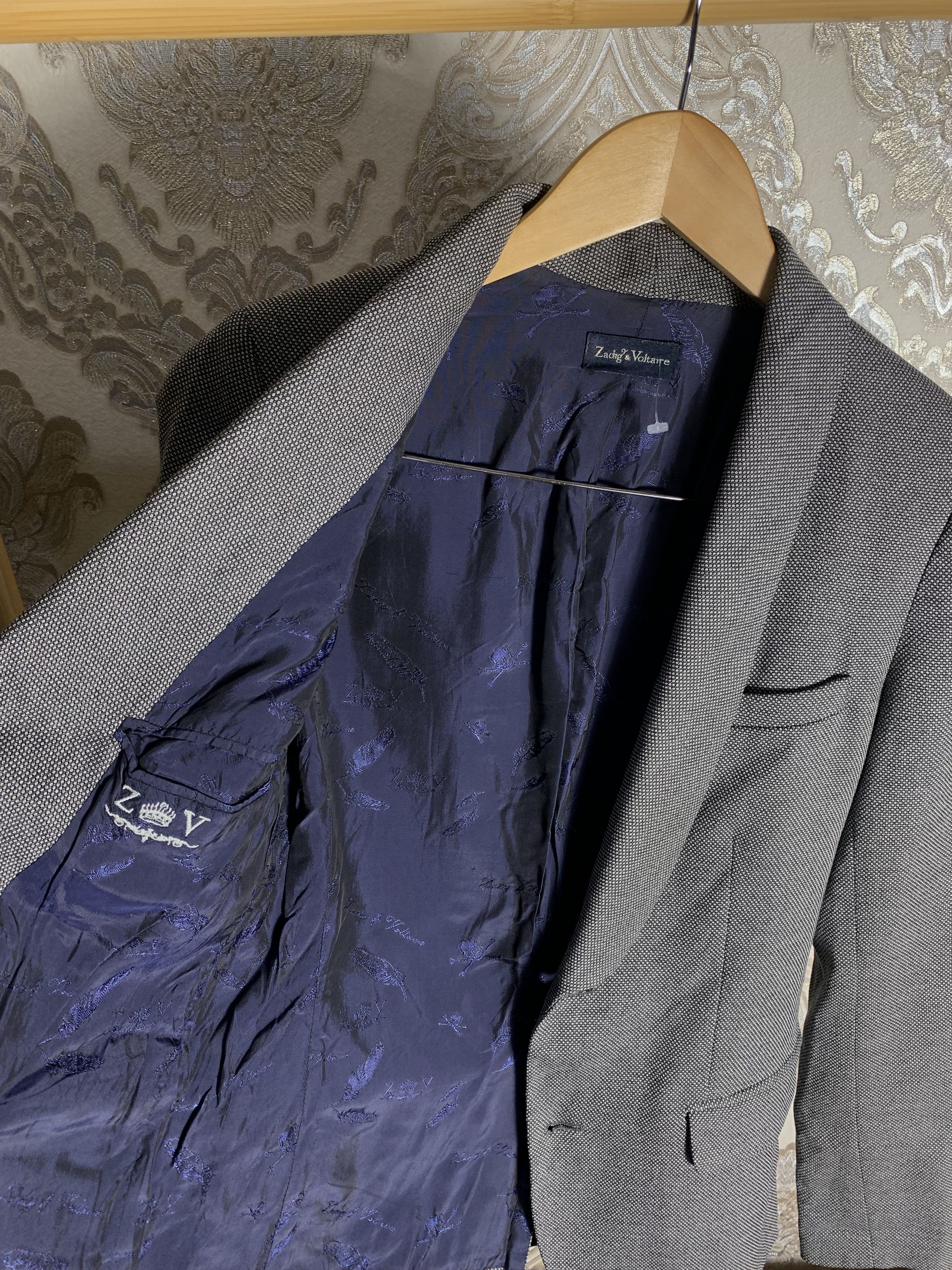 Zadig & Voltaire VINTAGE ZADIG & VOLTAIRE CLASSIC DESIGNER BLAZER CASUAL Size 44S - 3 Thumbnail