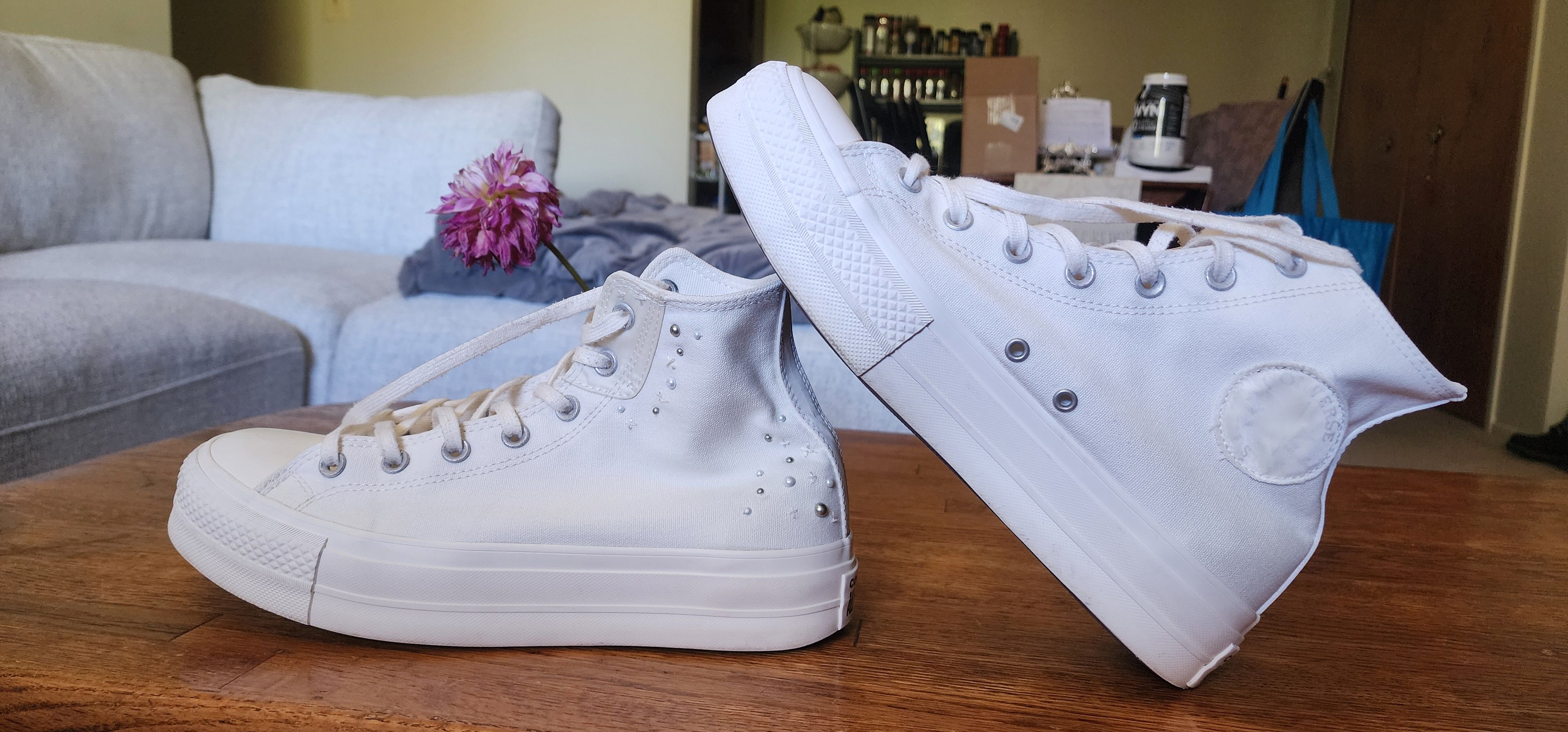 Converse converse chuck taylor all star size 10.5 women, white Size US 10.5 / IT 40.5 - 1 Thumbnail