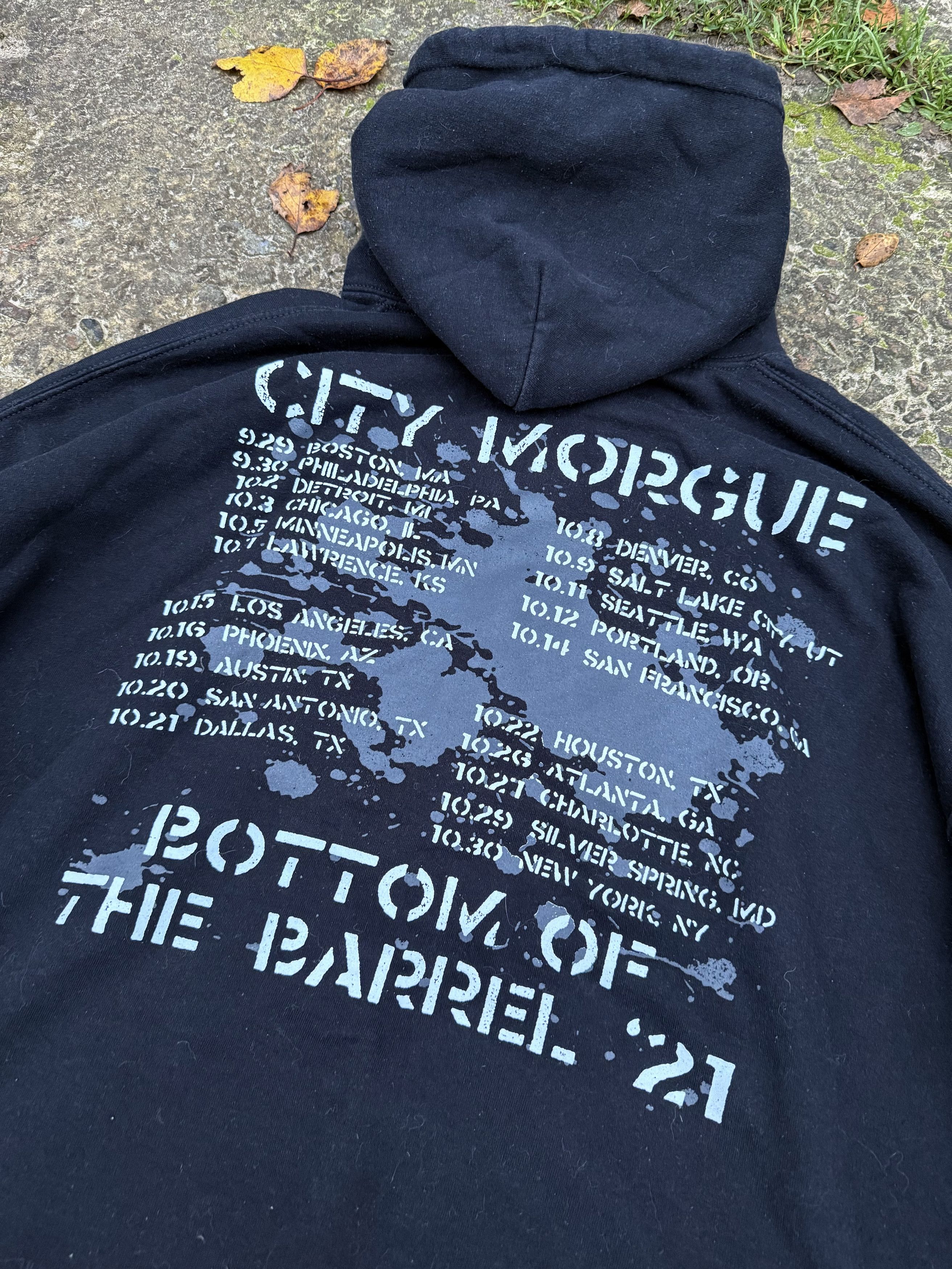 City Morgue band oversized hoodie