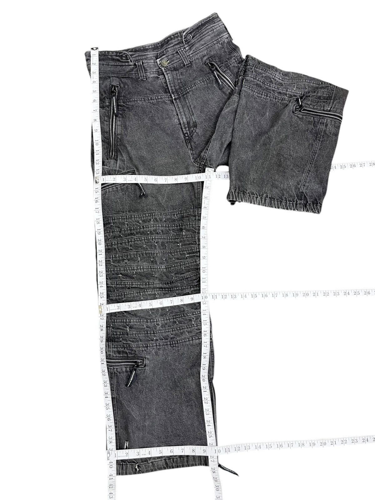Julius RARE Nuke Pre-Julius Tactical Panel Zip Cargo Denim Archive Size US 28 / EU 44 - 25 Thumbnail