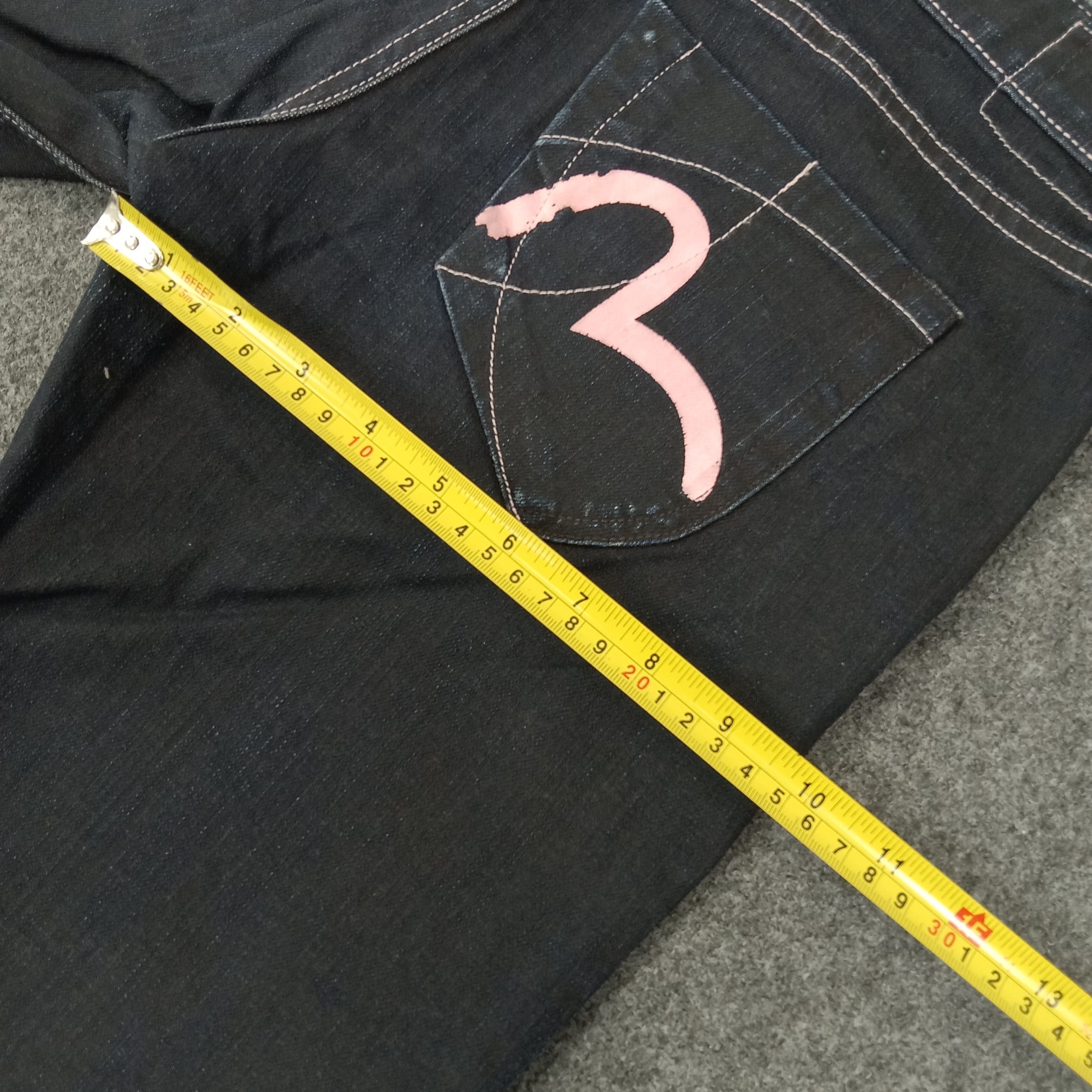 Evisu Evisu Japanese Brand Daicock Custom Art Denim Jeans C258N9 Size 30" / US 8 / IT 44 - 12 Thumbnail