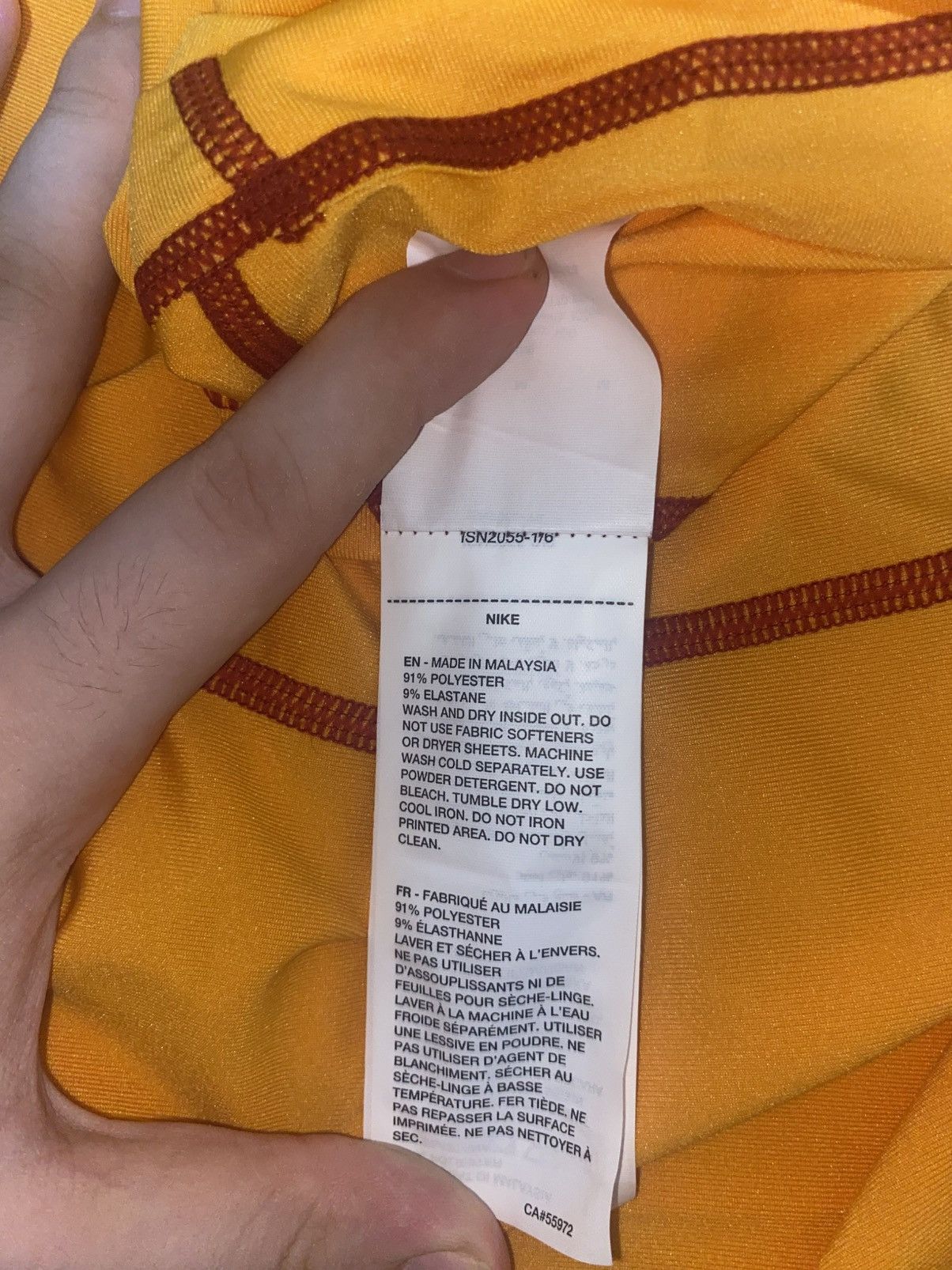 Nike × Stussy Stussy x Nike UV Crew Sundial Orange Size US M / EU 48-50 / 2 - 8 Thumbnail