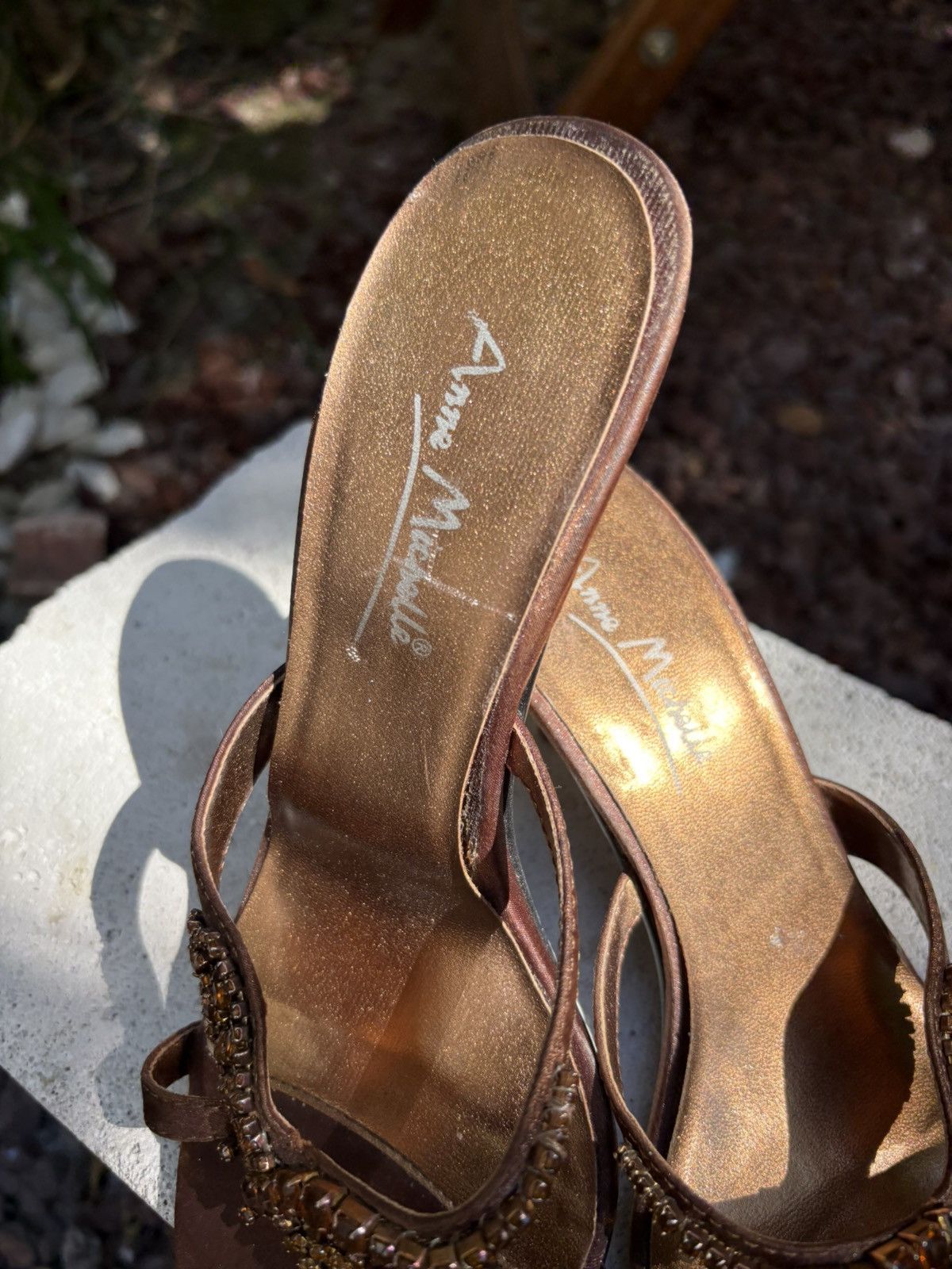 Vintage Anne Michelle mules Size US 6.5 / IT 36.5 - 10 Thumbnail