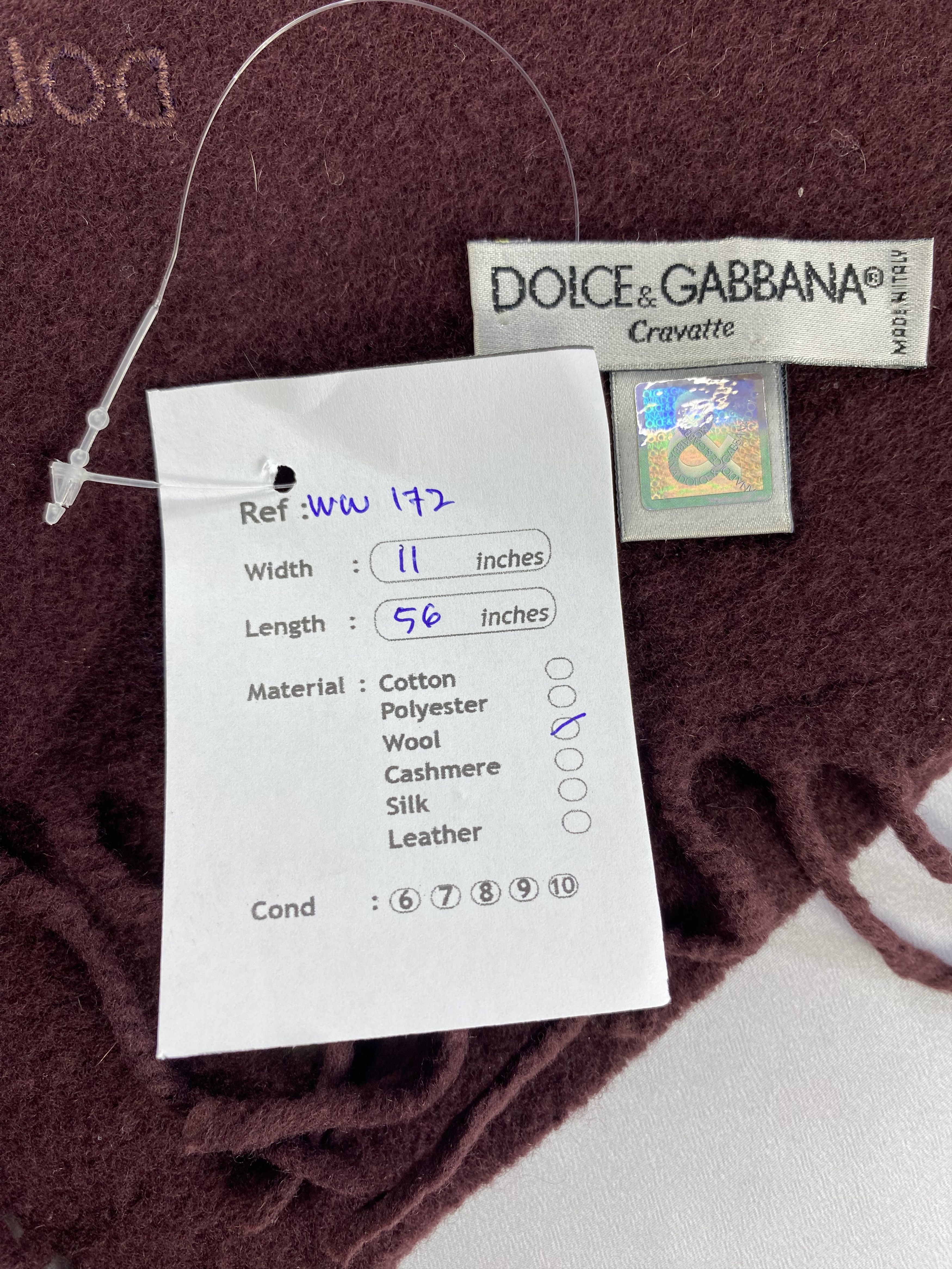 Dolce & Gabbana Dolce & Gabbana Scarf / Muffler / Neckwear - WW172 Size ONE SIZE - 7 Thumbnail