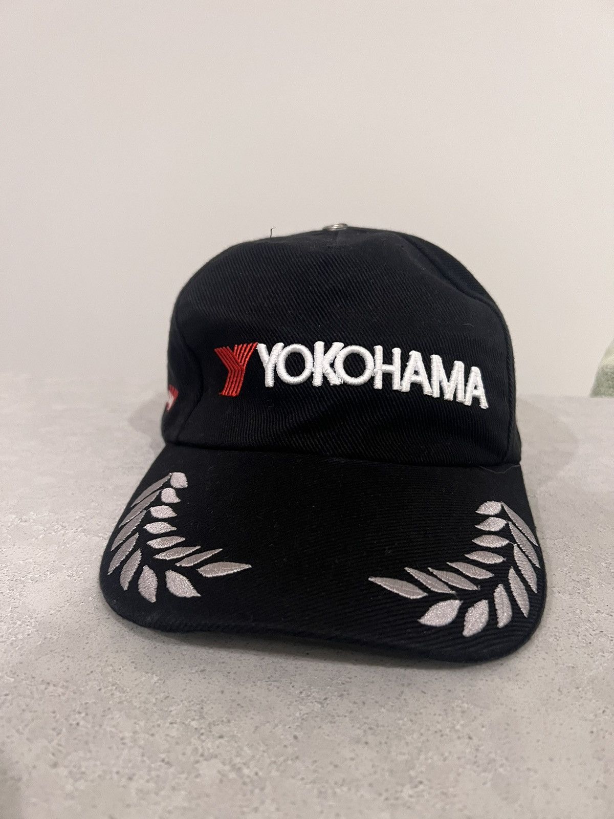 Vintage Vintage Yokohama Advan Racing Velcro Hat Size ONE SIZE - 1 Thumbnail