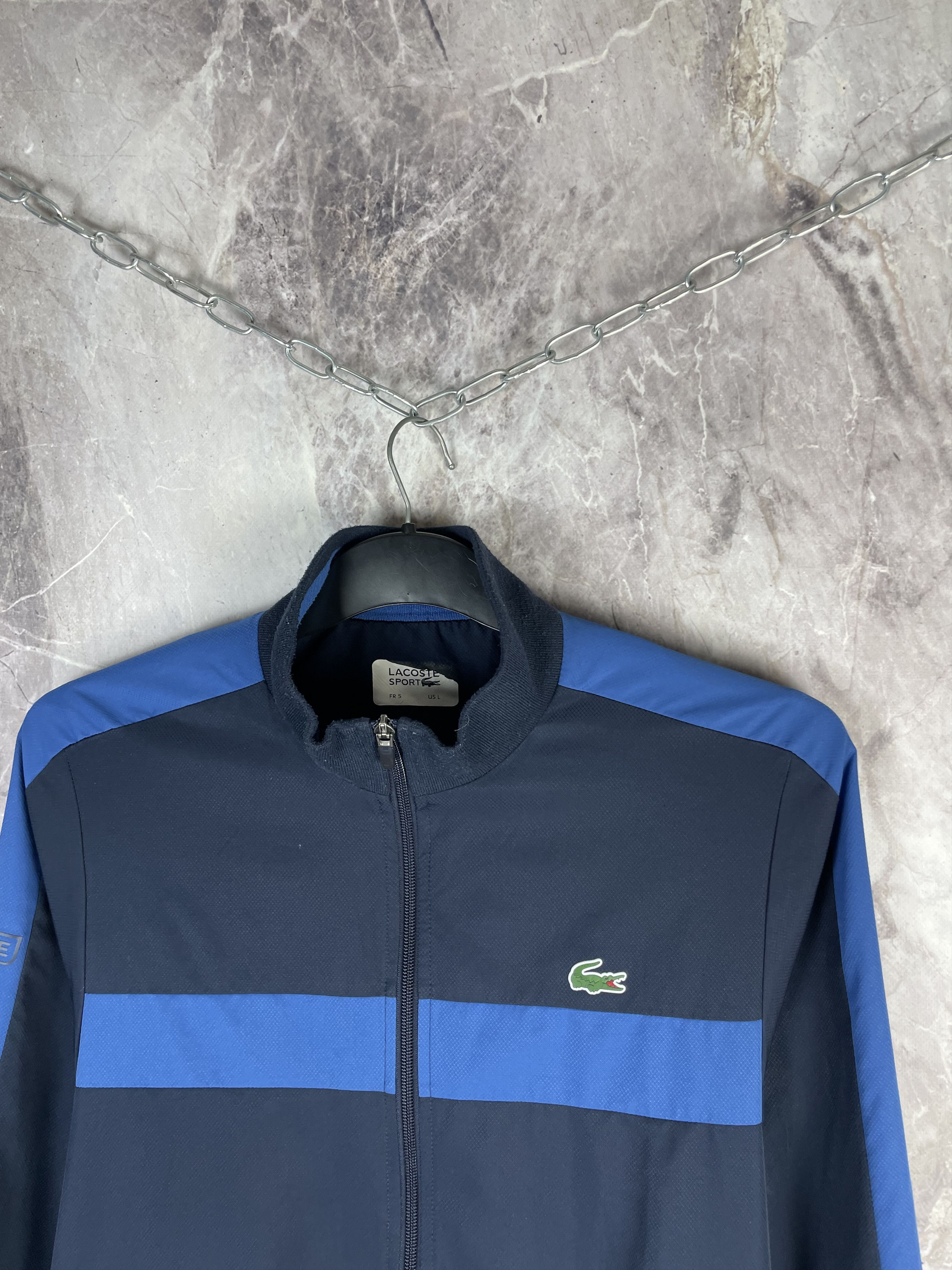 Lacoste Vintage Lacoste Track Jacket Size US L / EU 52-54 / 3 - 3 Thumbnail