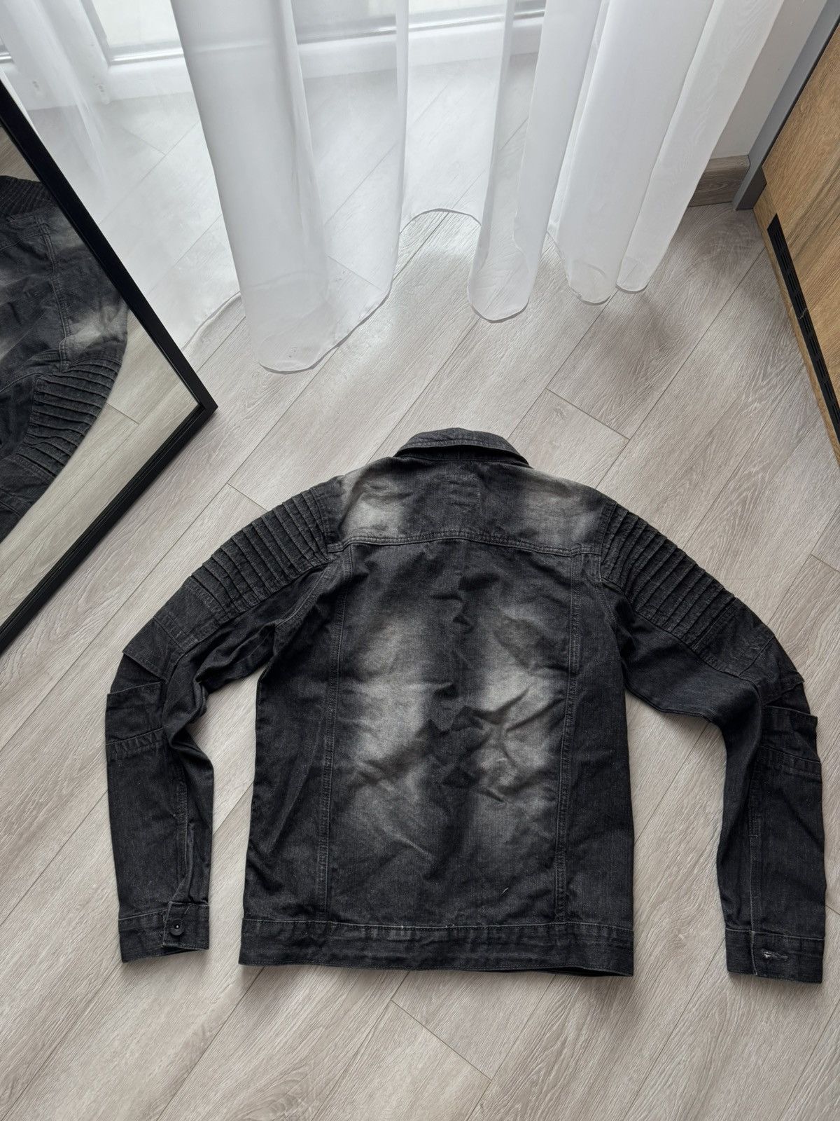 Southpole Southpole Denim Jacket Mens S Dark Wash Jean Jacket Outerwe Size US S / EU 44-46 / 1 - 6 Thumbnail