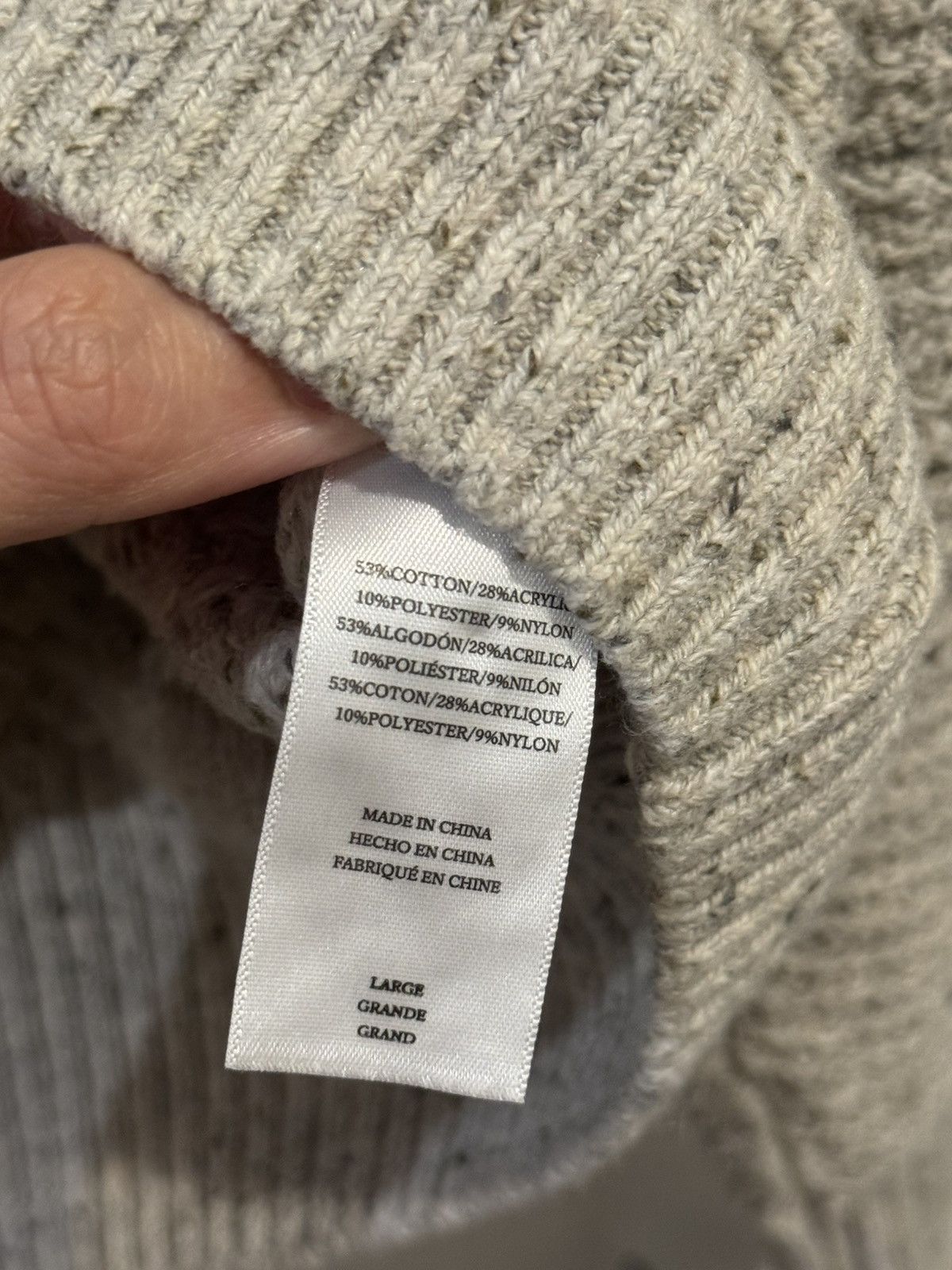 Rails RAILS Shepley Shawl Cardigan Knit Sweater Mens Size Large Size US L / EU 52-54 / 3 - 8 Thumbnail