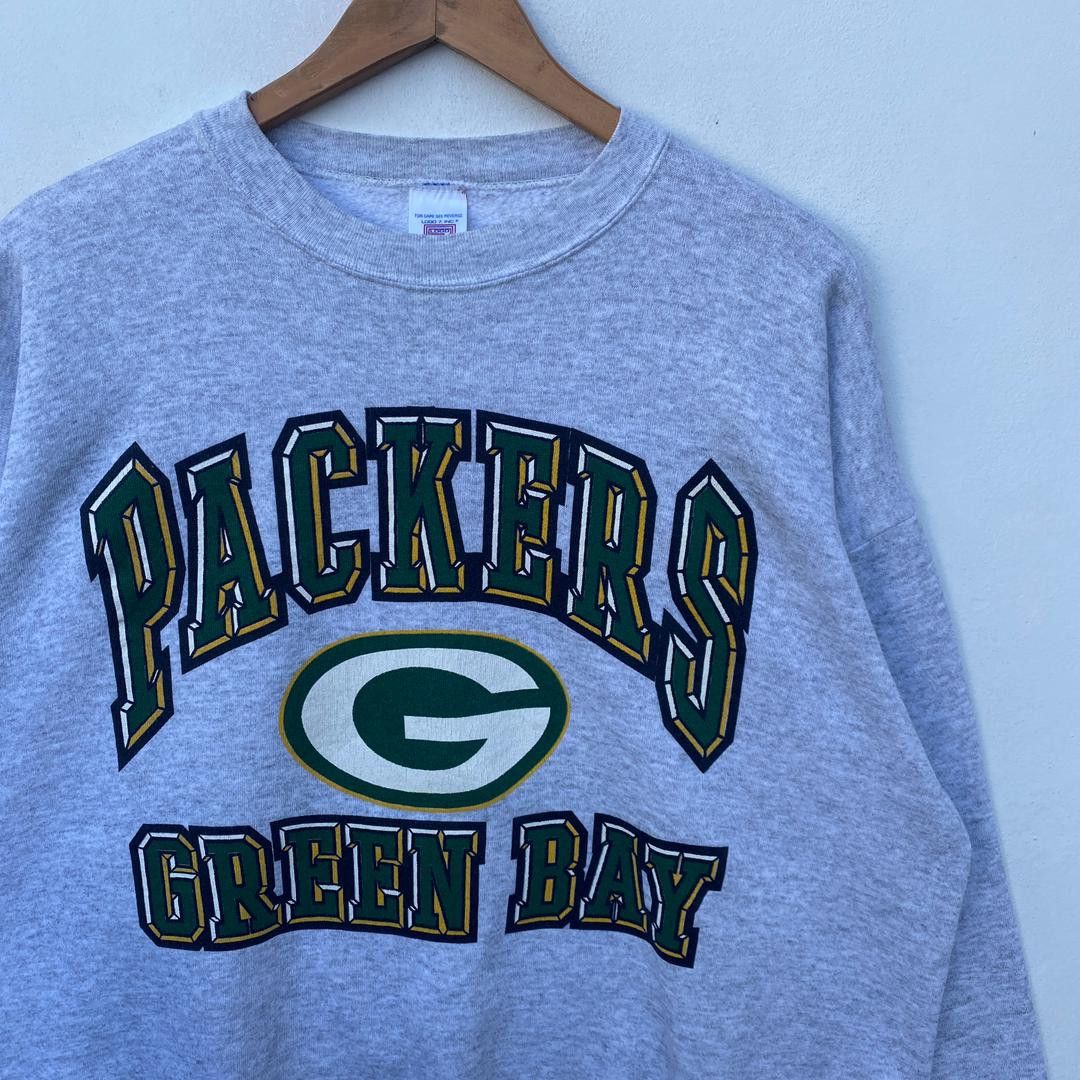 NFL × Vintage VINTAGE GREEN BAY PACKERS NFL SWEATSHIRT XL PULLOVER Size US XL / EU 56 / 4 - 3 Thumbnail
