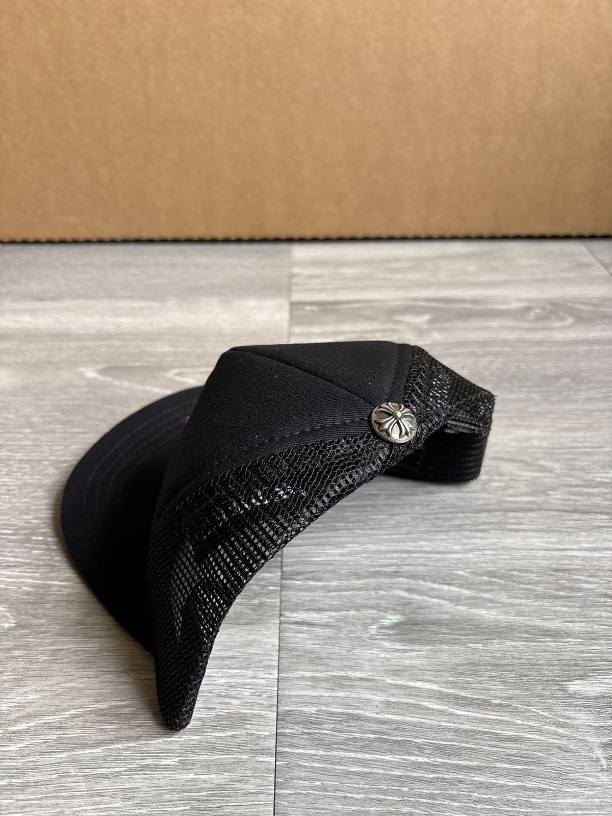 Chrome Hearts Chrome Hearts Pony Hair Cemetery Hat Size ONE SIZE - 6 Thumbnail