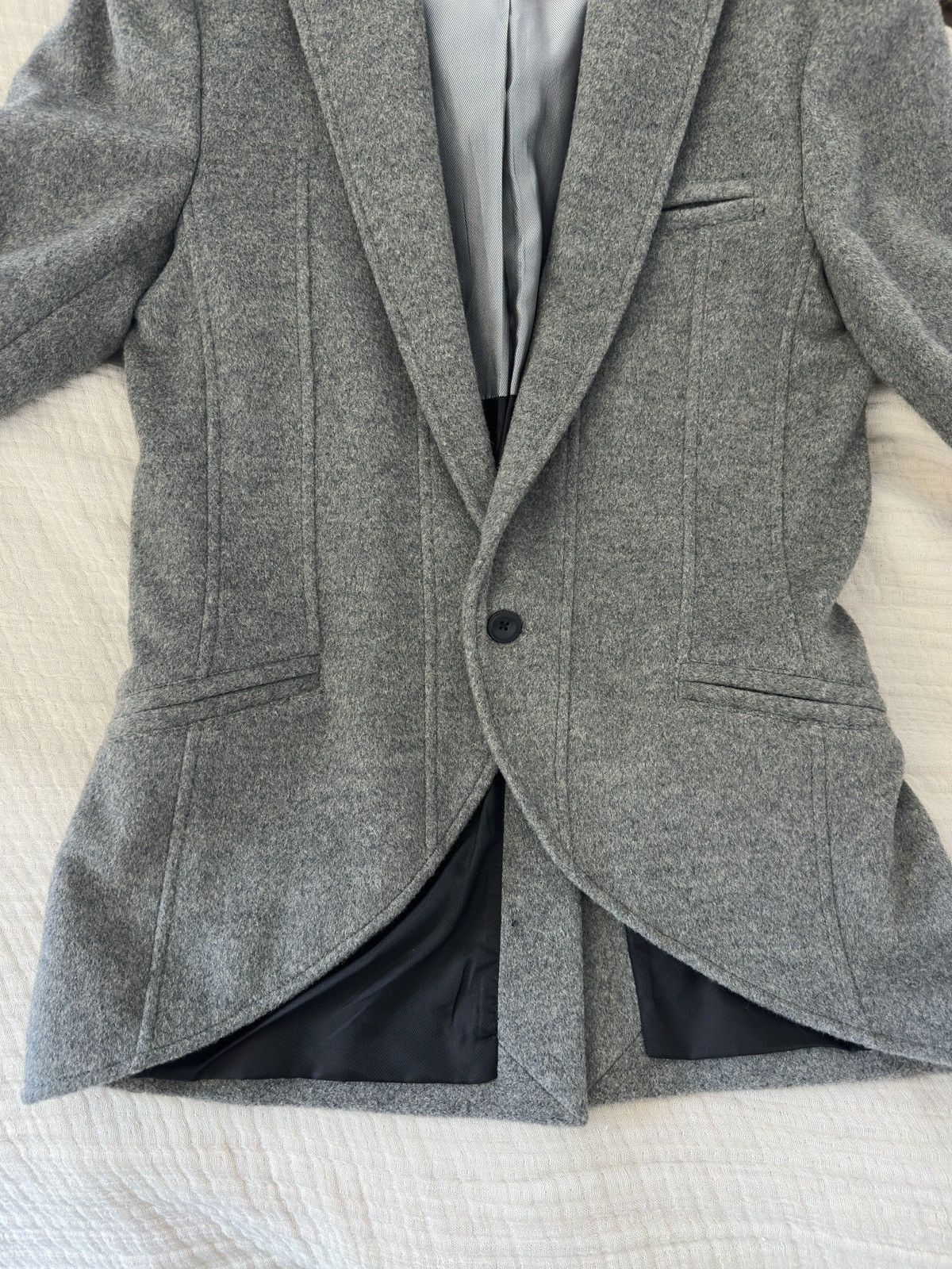 Armani Exchange A|X Armani Exchange Men's Grey Wool Blazer | S Size 38R - 10 Thumbnail
