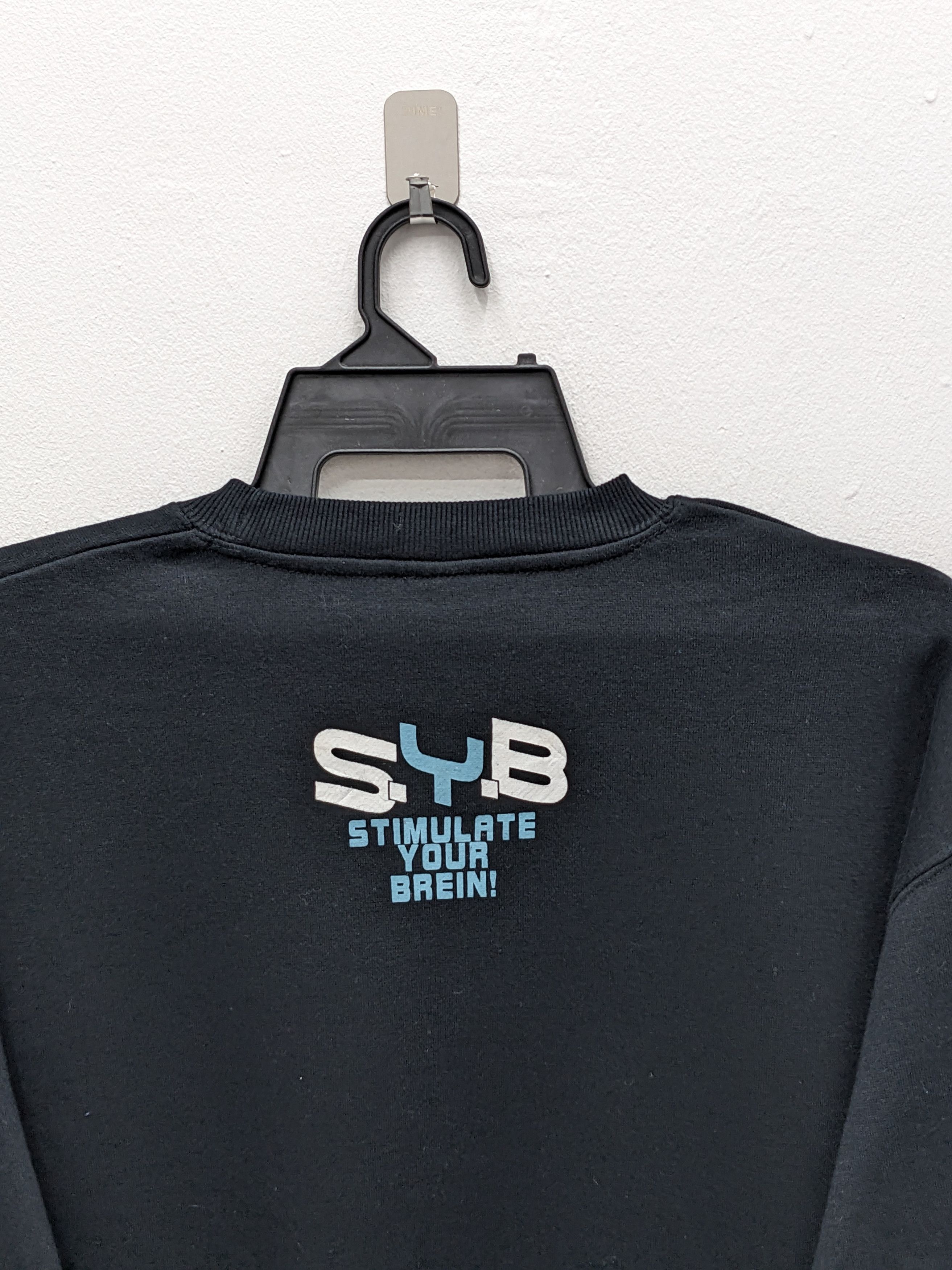 Japanese Brand STAFF A S.Y.B. Stimulate Your Brein Snowboard/Surf Graphic Size US XL / EU 56 / 4 - 6 Thumbnail