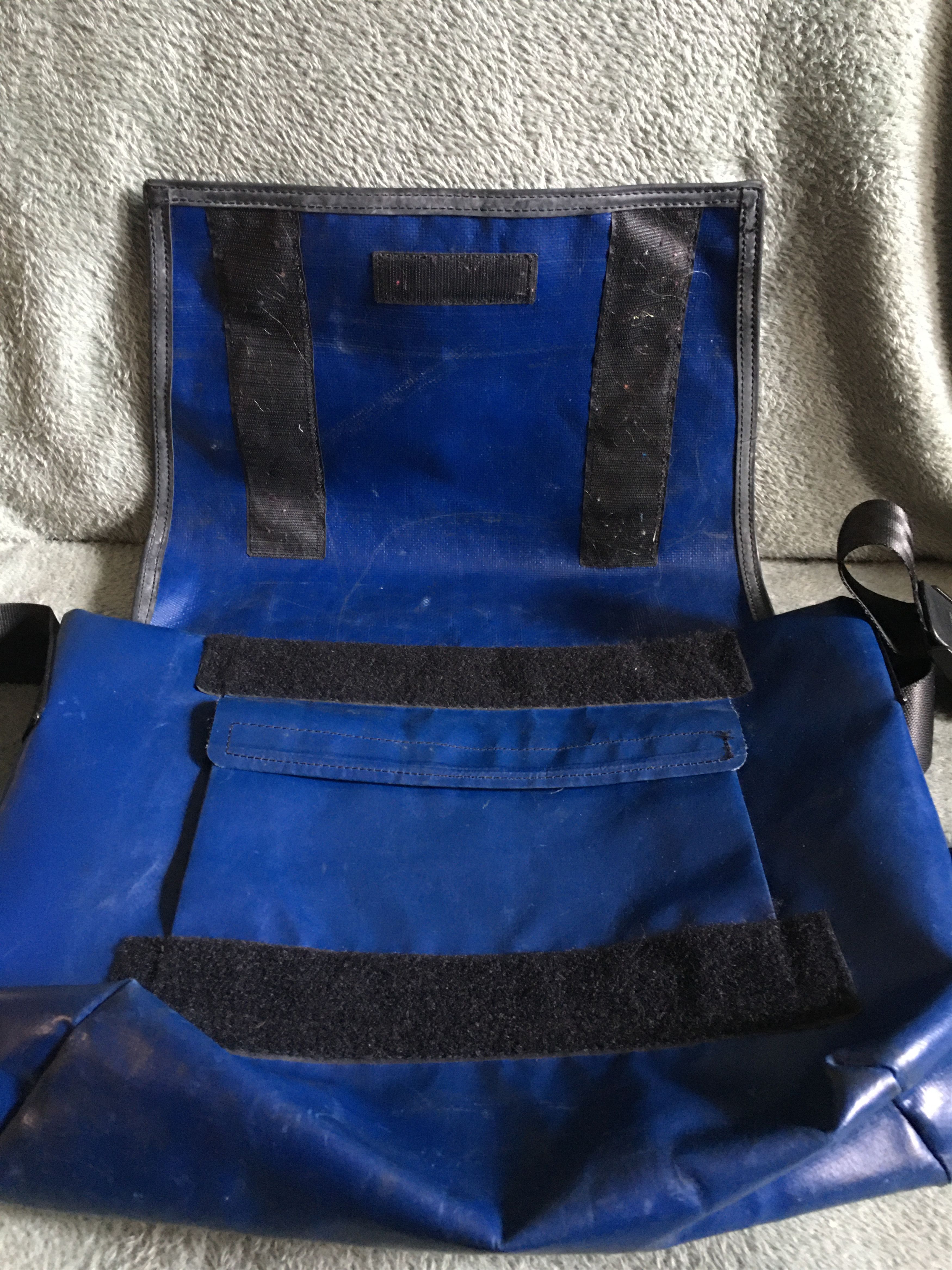 Freitag FREITAG F12 Dragnet Blue Recycle Material Shoulder Bag Size ONE SIZE - 12 Thumbnail