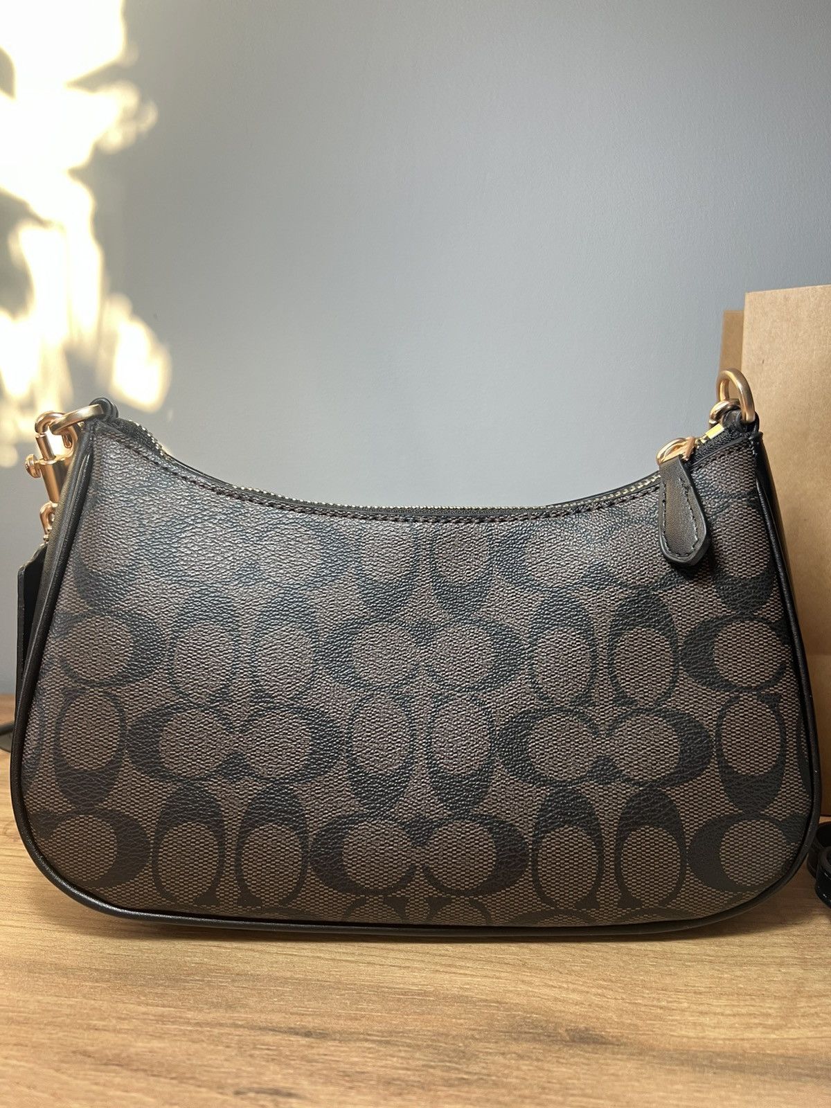 Coach Coach Teri 21 brown black CA548 Size ONE SIZE - 8 Thumbnail